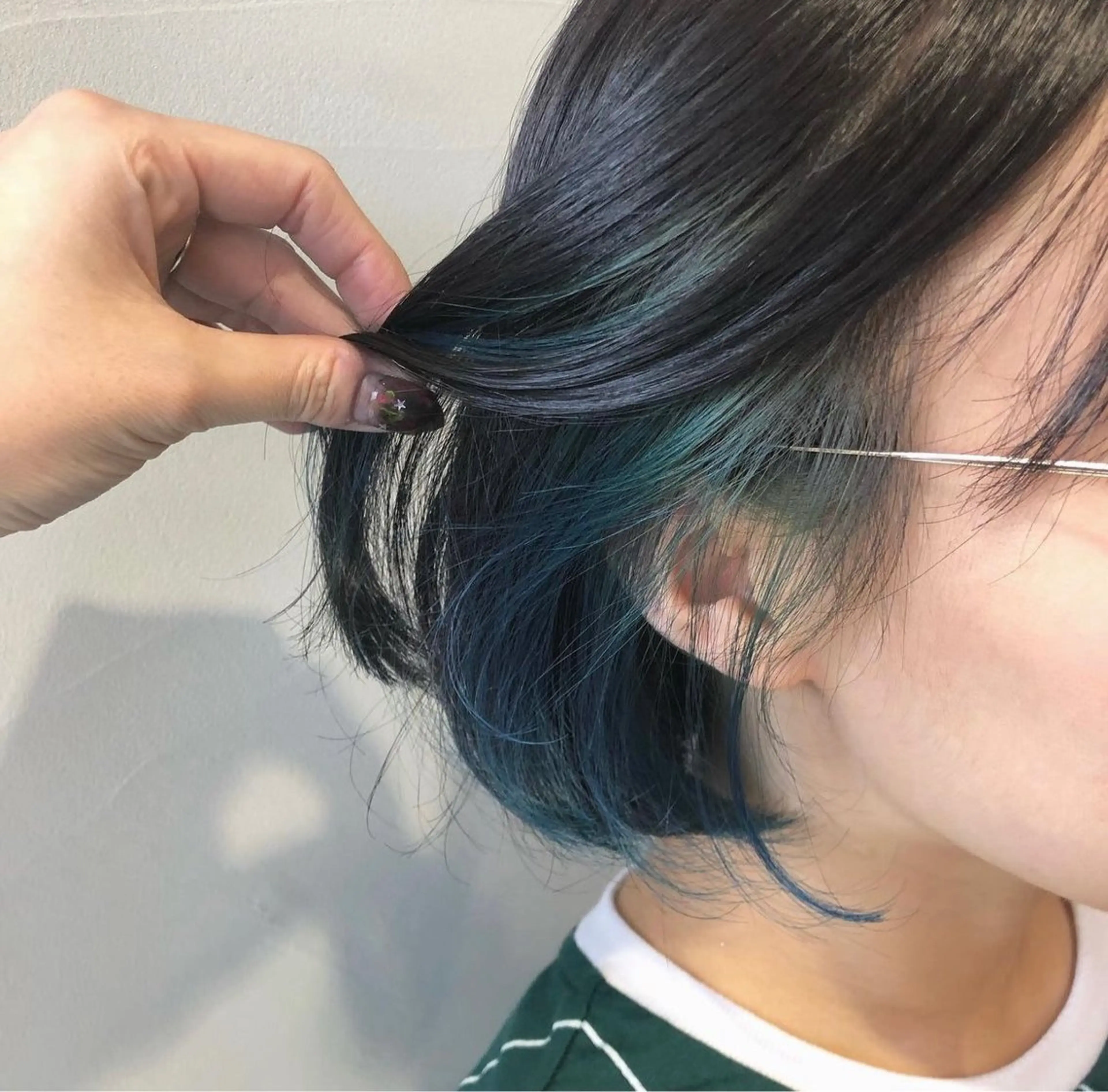 ミディアム カラー ヘアアレンジ 艶髪/レイヤーカット 🐣misakiのヘアスタイル