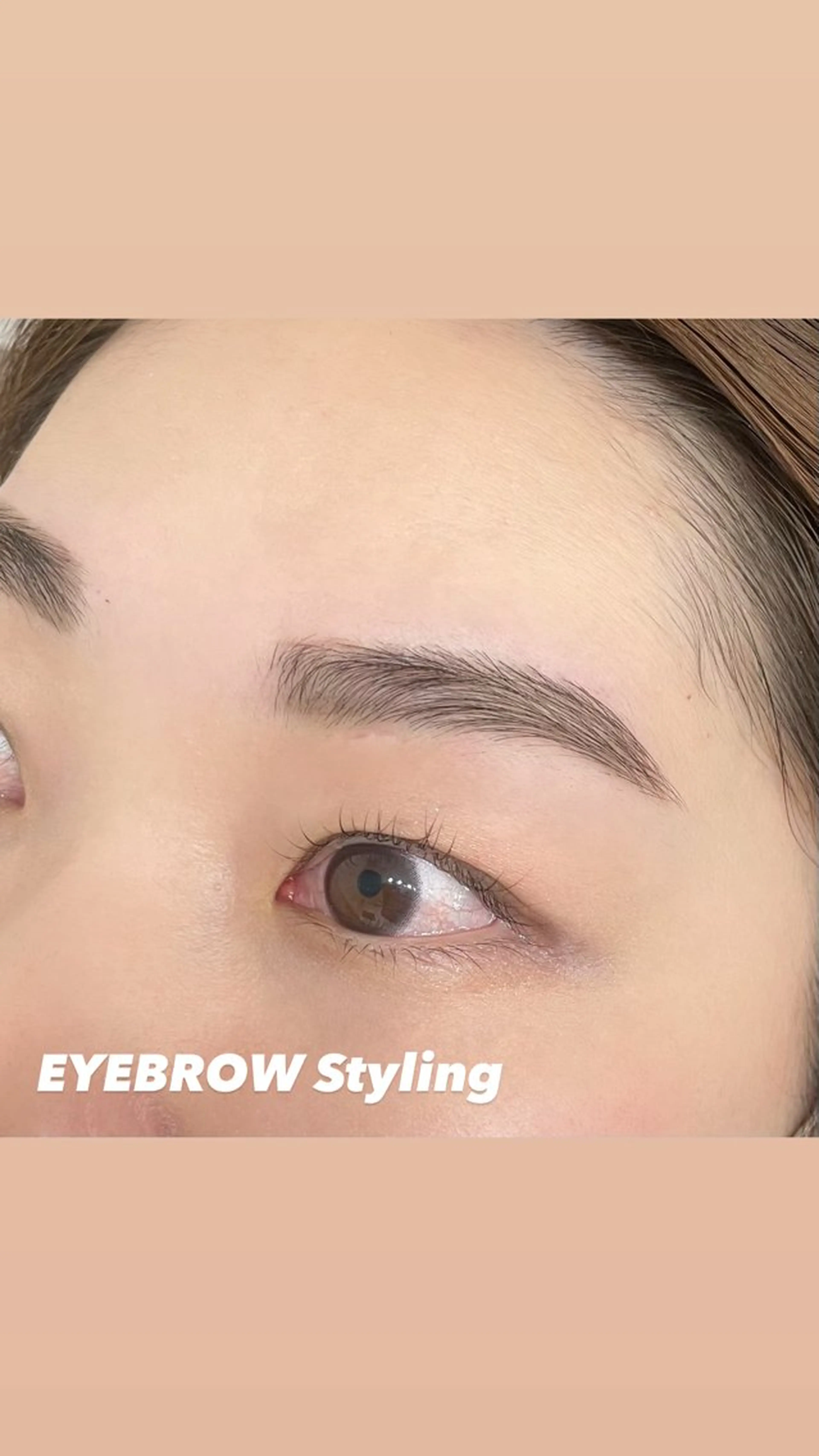 アイブロウ ワックス脱毛 眉カット その他(アイブロウ) GO TODAY シェアサロン 銀座Eclara店所属・Eyelist chikaのマツエク・マツパデザイン