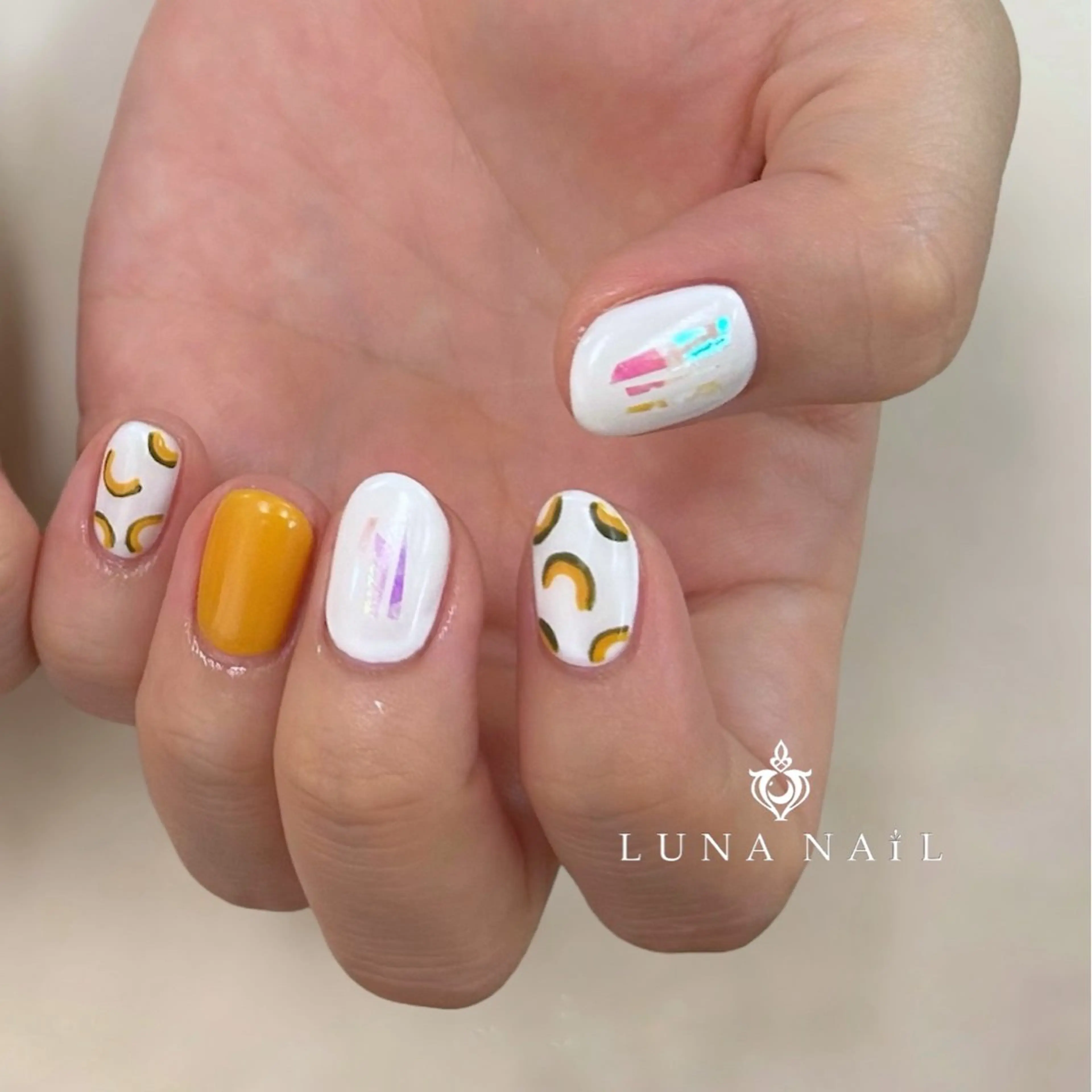 ネイル ハンドネイル アトリエ　ミモザ所属・いまむら あかりのネイルデザイン