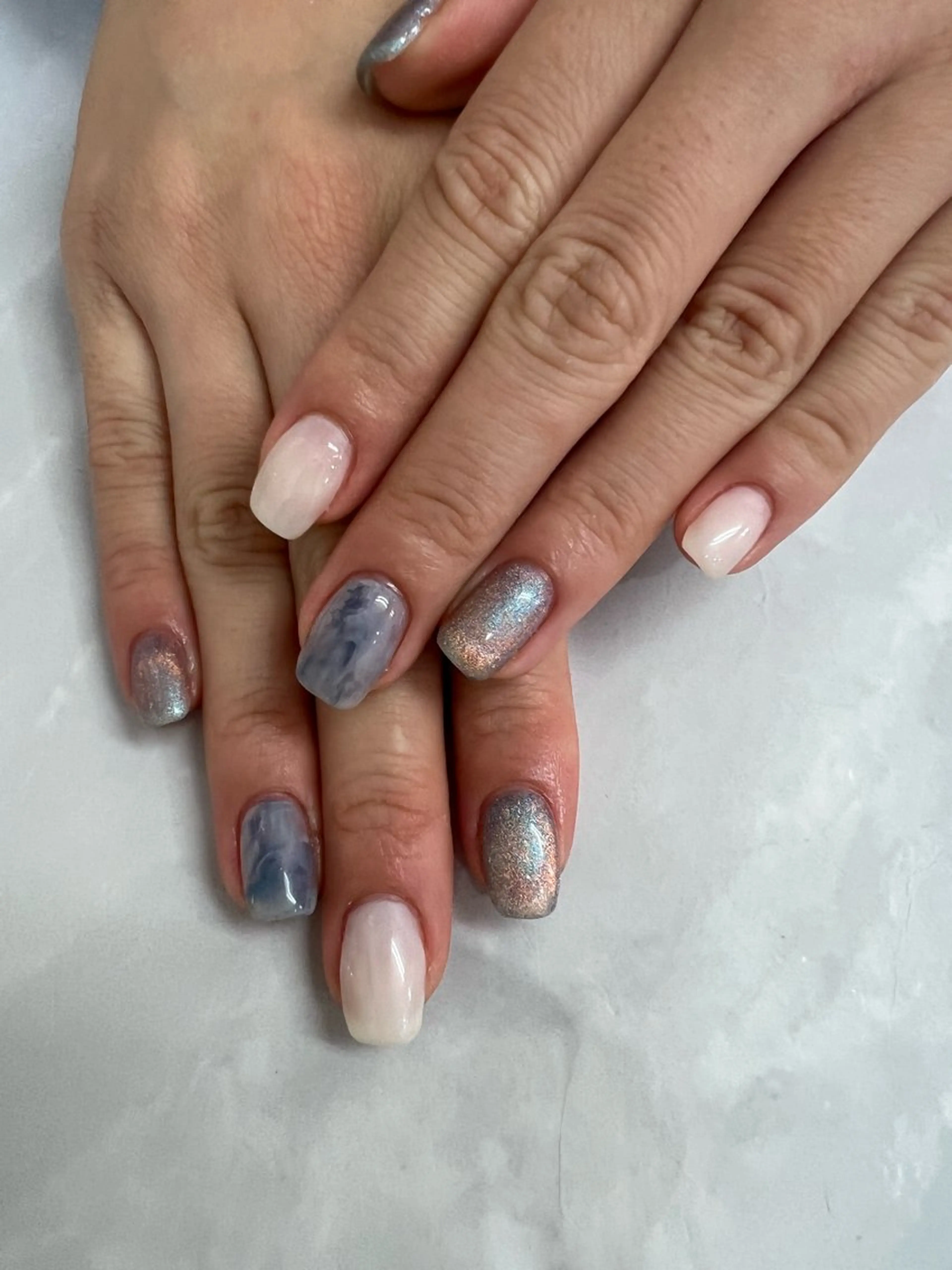 ネイル ニュアンスネイル 都合 みずきのネイルデザイン