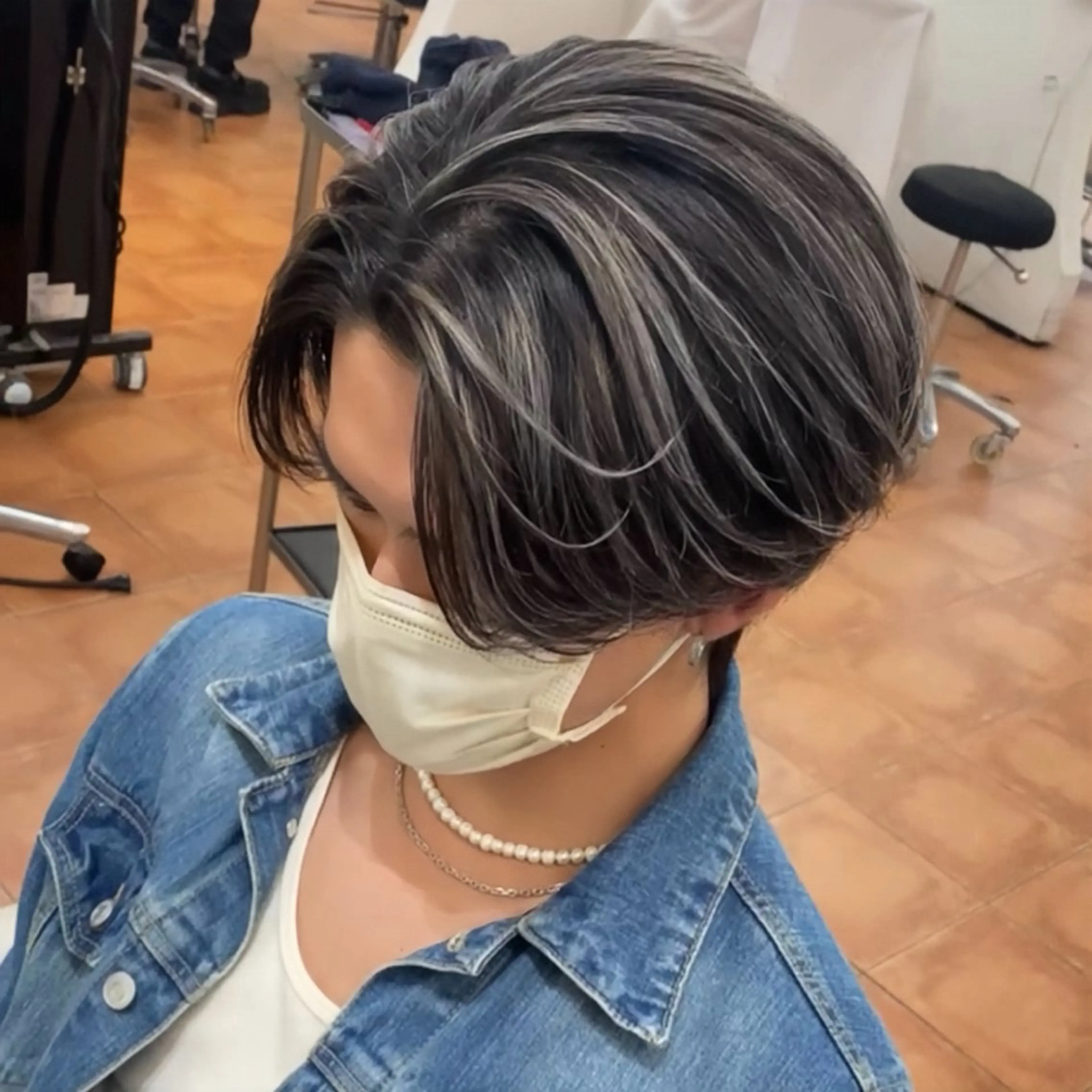 カラー メンズ メンズ/メッシュ ‪‪/セット/aoiのヘアスタイル