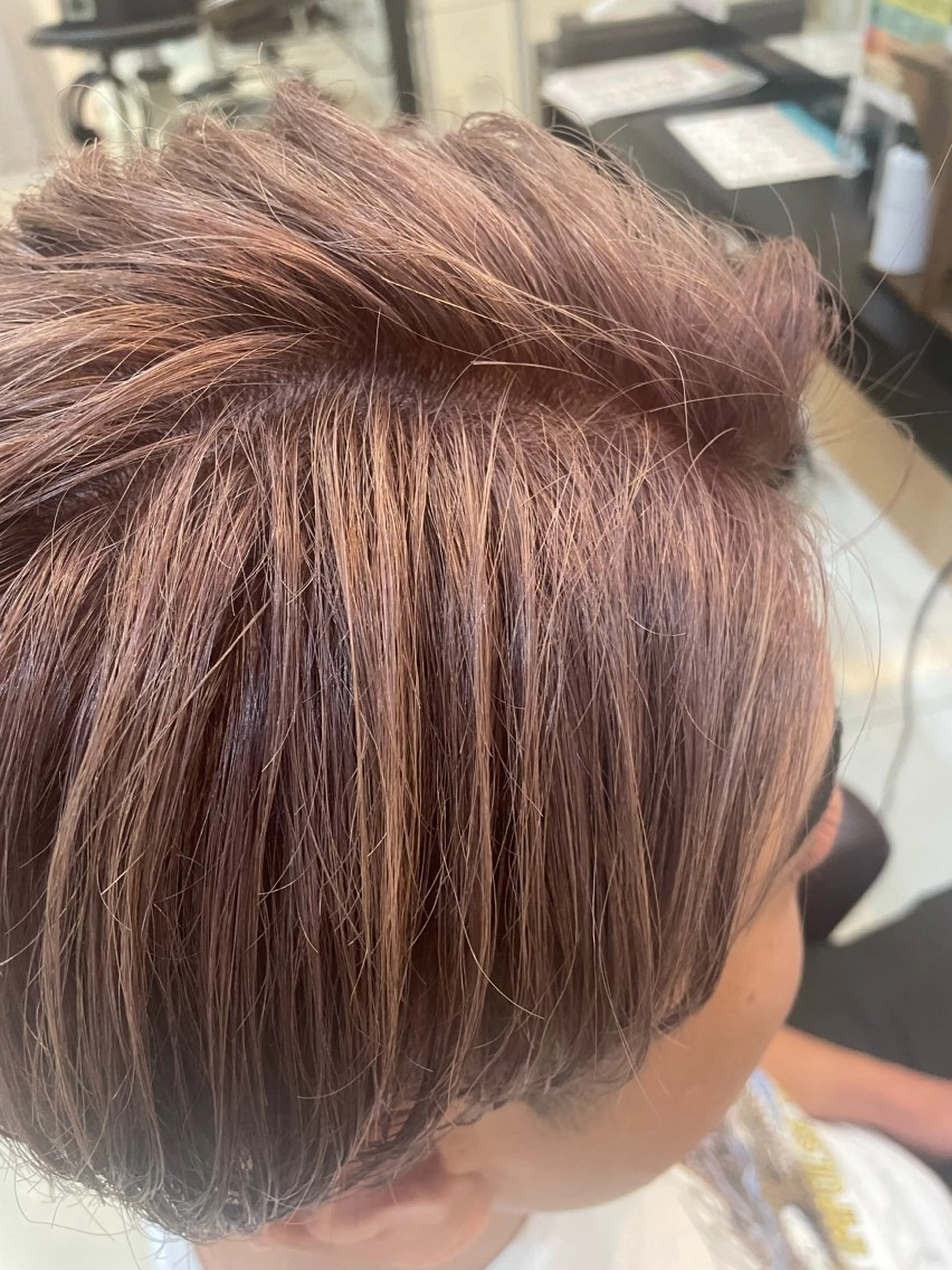 カラー メンズ リリー /Men's/パーマのヘアスタイル