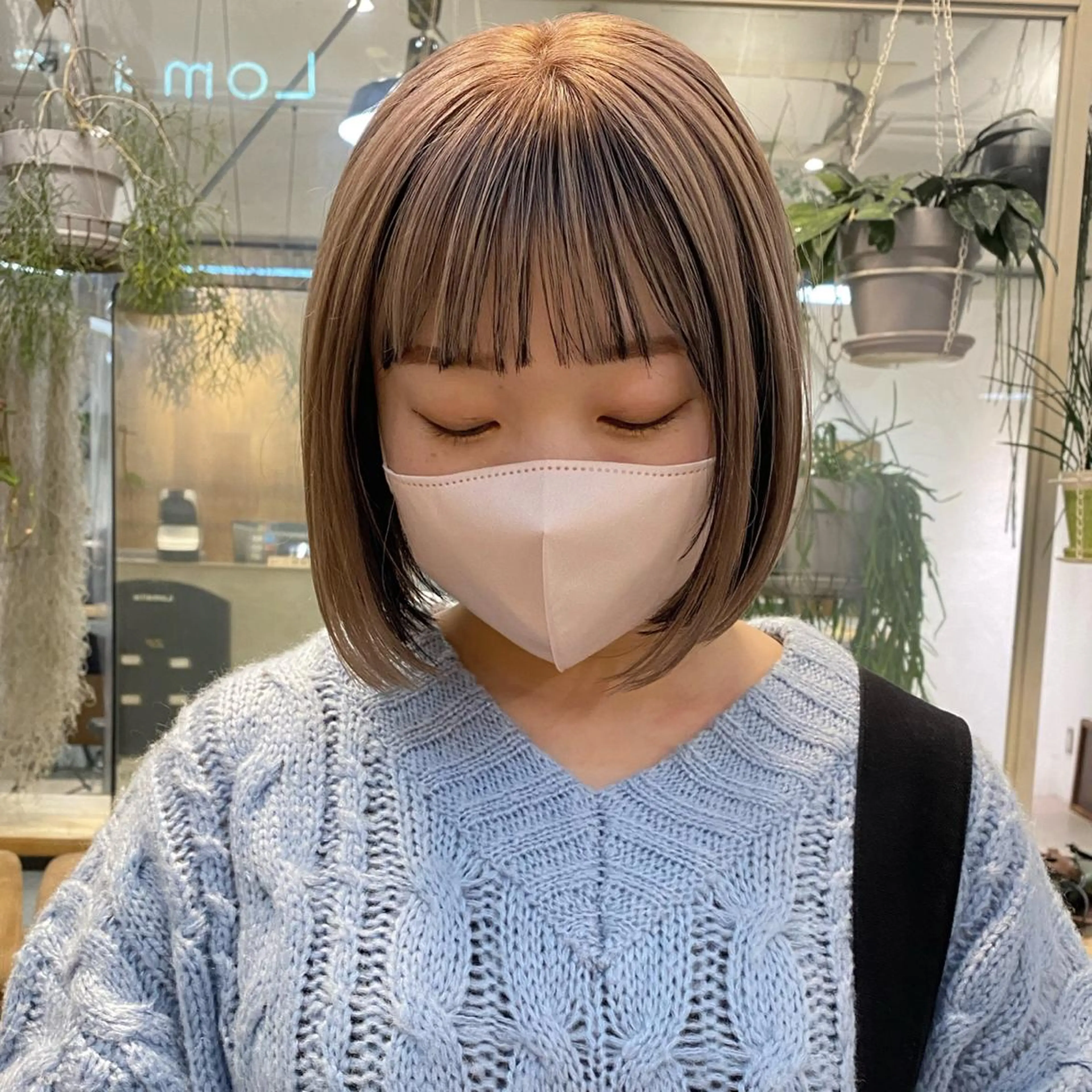 ショート カラー 艶カラー 🤍🫧/makoのヘアスタイル