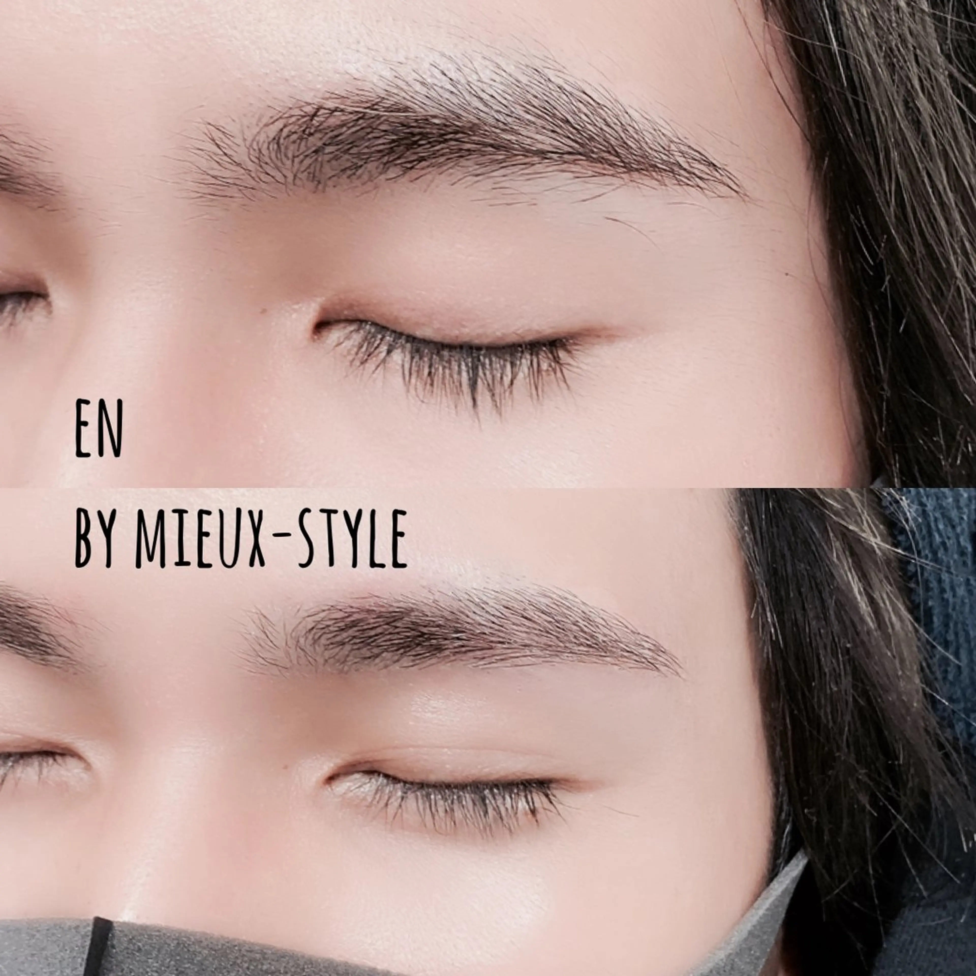 メンズ アイブロウ メンズアイブロウ Na0 .en ornerのマツエク・マツパデザイン