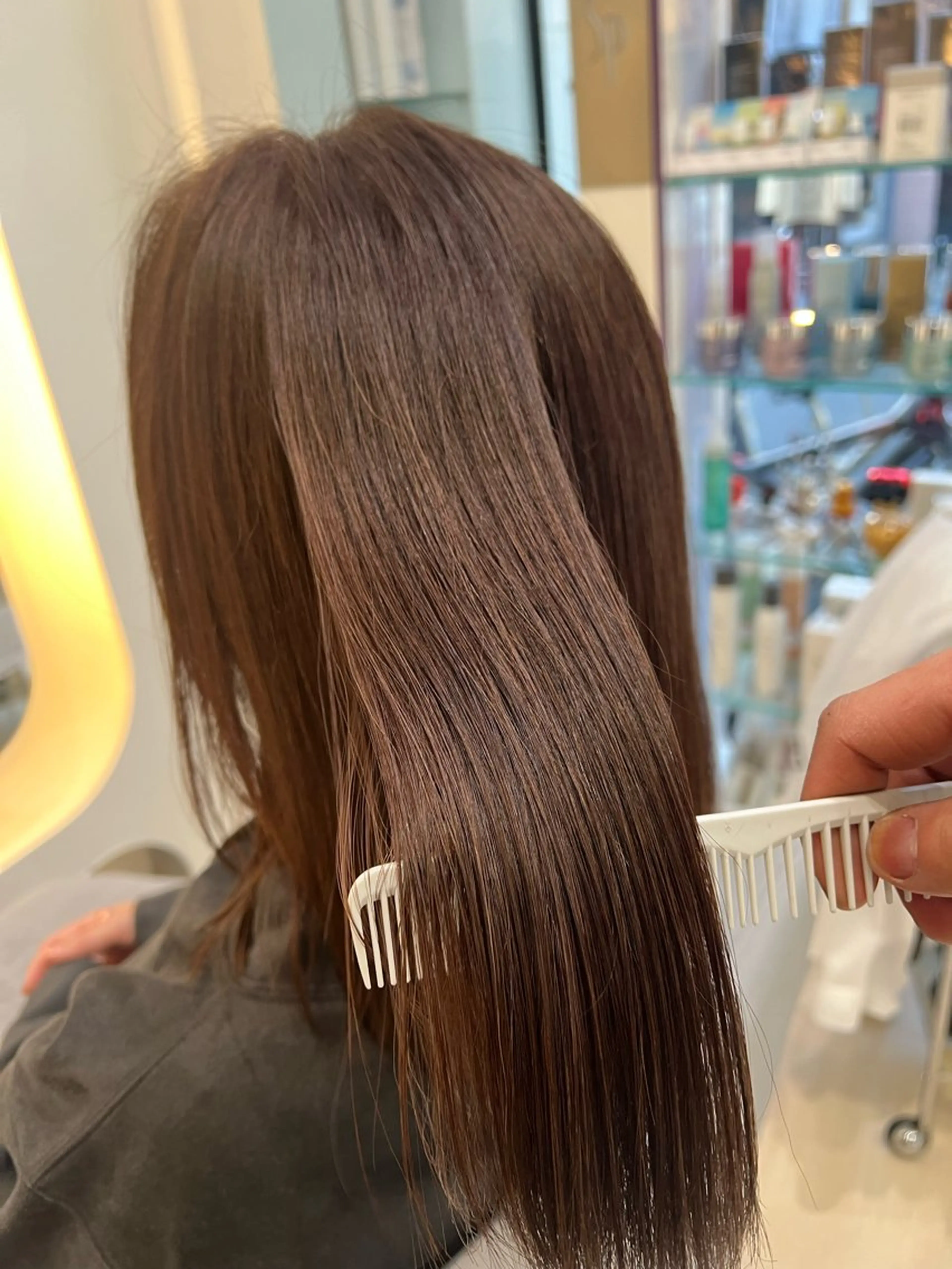 ミディアム カラー カット 堀井 凌平のヘアスタイル