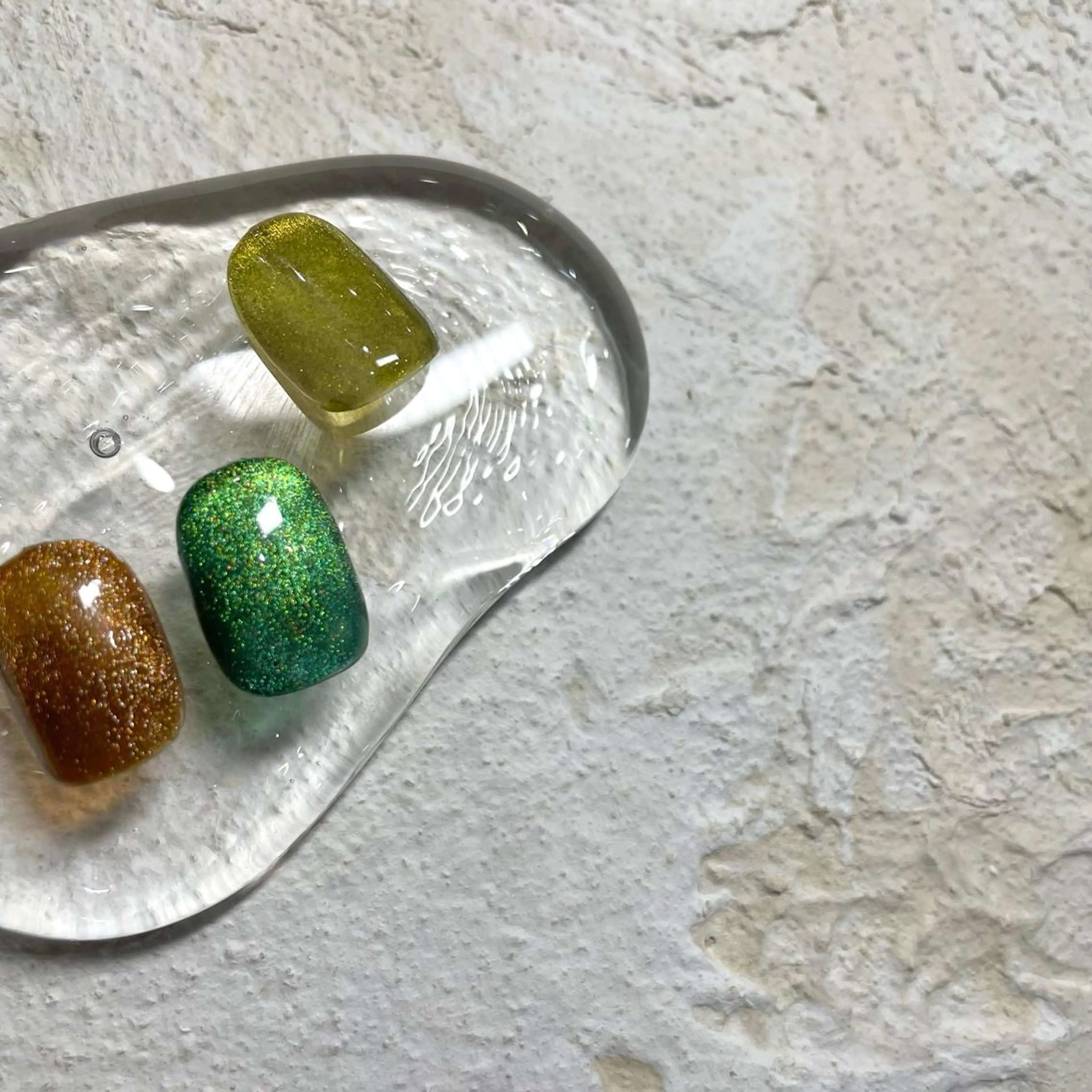 《FOOT》jr.nailist /CLEAR BASE magnet(オフ&ドライケアset)/お好きな3色選択可の写真