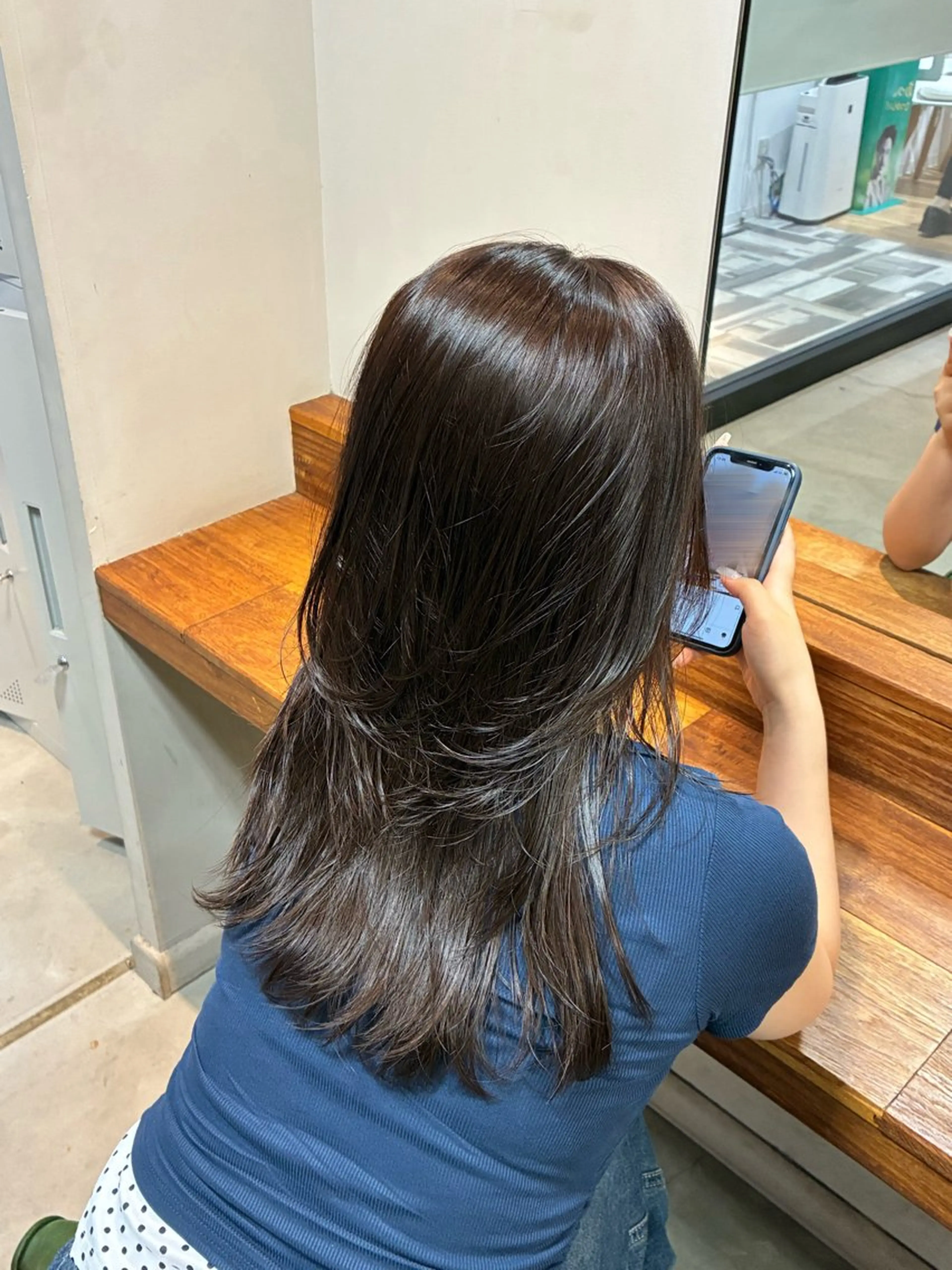 ロング カラー カット ヘアカラー さくら/ JR福島駅徒歩5分のヘアスタイル