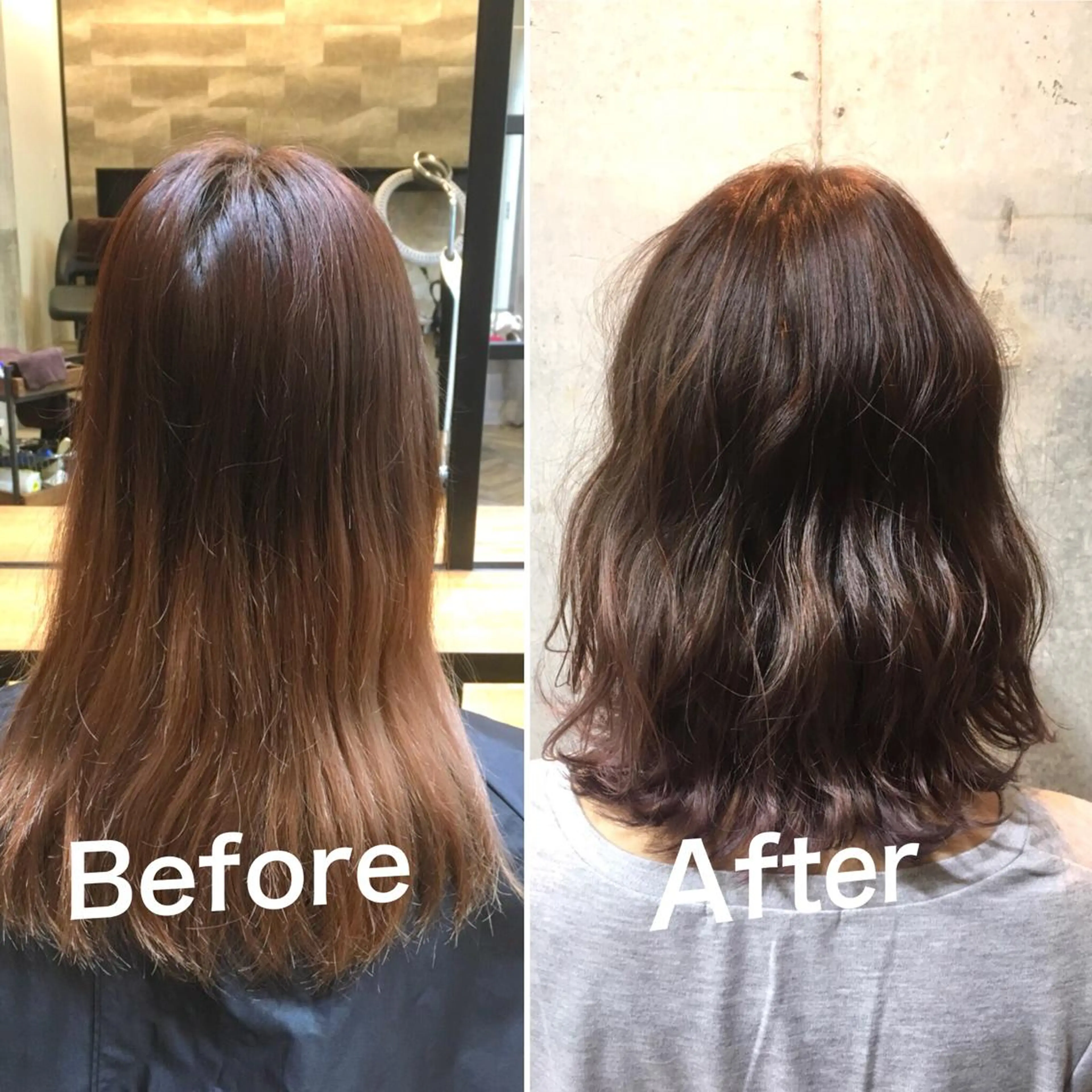 カラー アディクシーカラー グラデーションカラー オレンジ カット トリートメント 佐瀬竜矢PRIMAL /portのヘアスタイル