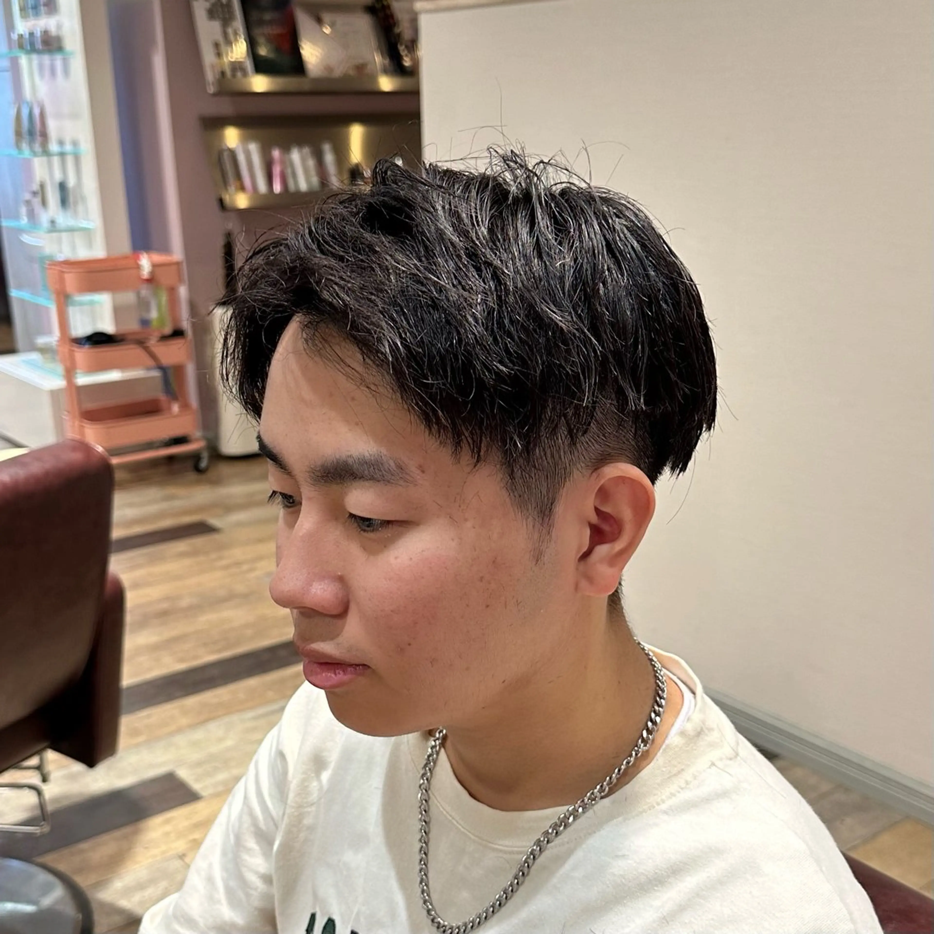 ショート メンズ カット 柔らかいcolor ￤韓国￤🩰マユ🩰のヘアスタイル