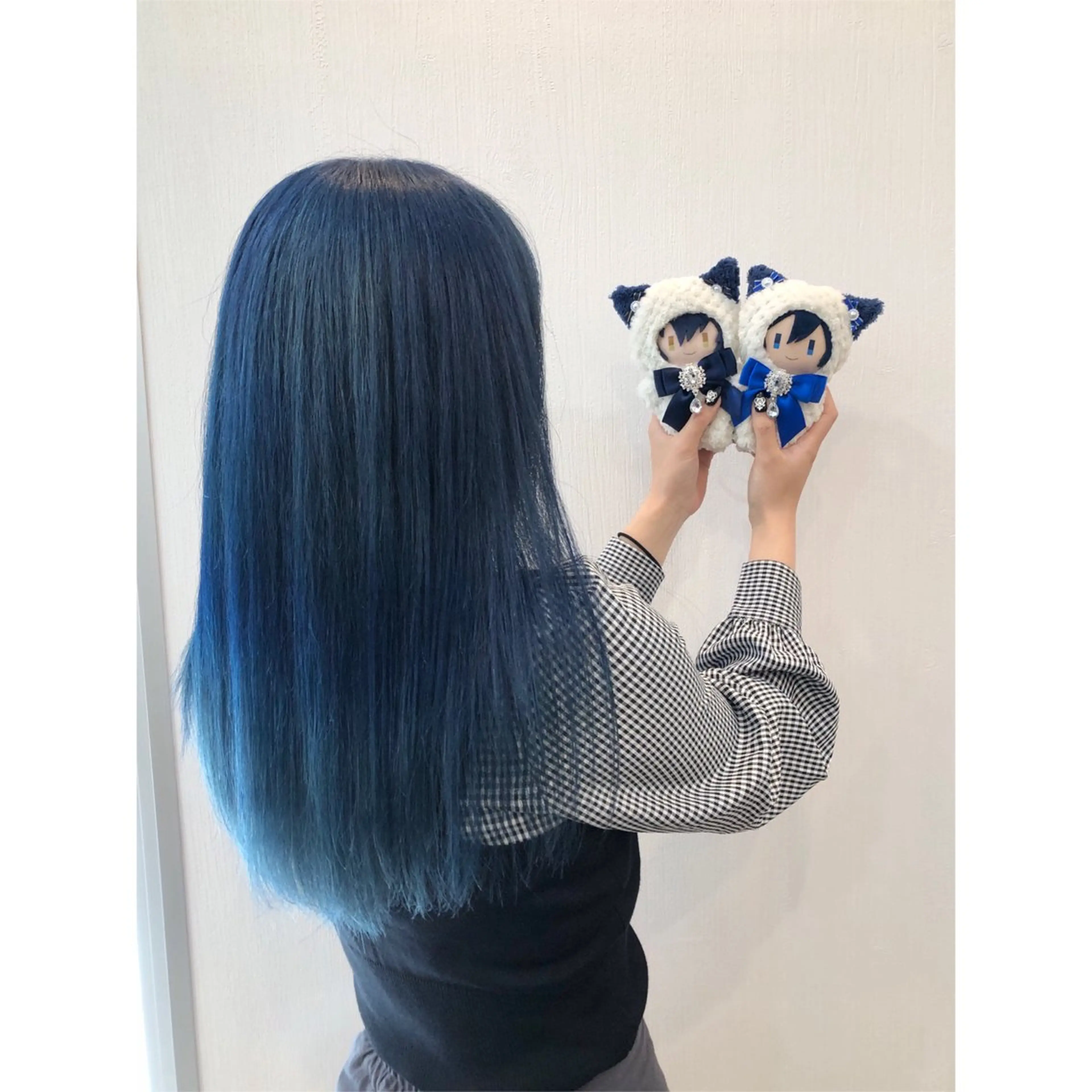 ロング カラー 推しカラー✨ オタク美容師ユウカのヘアスタイル