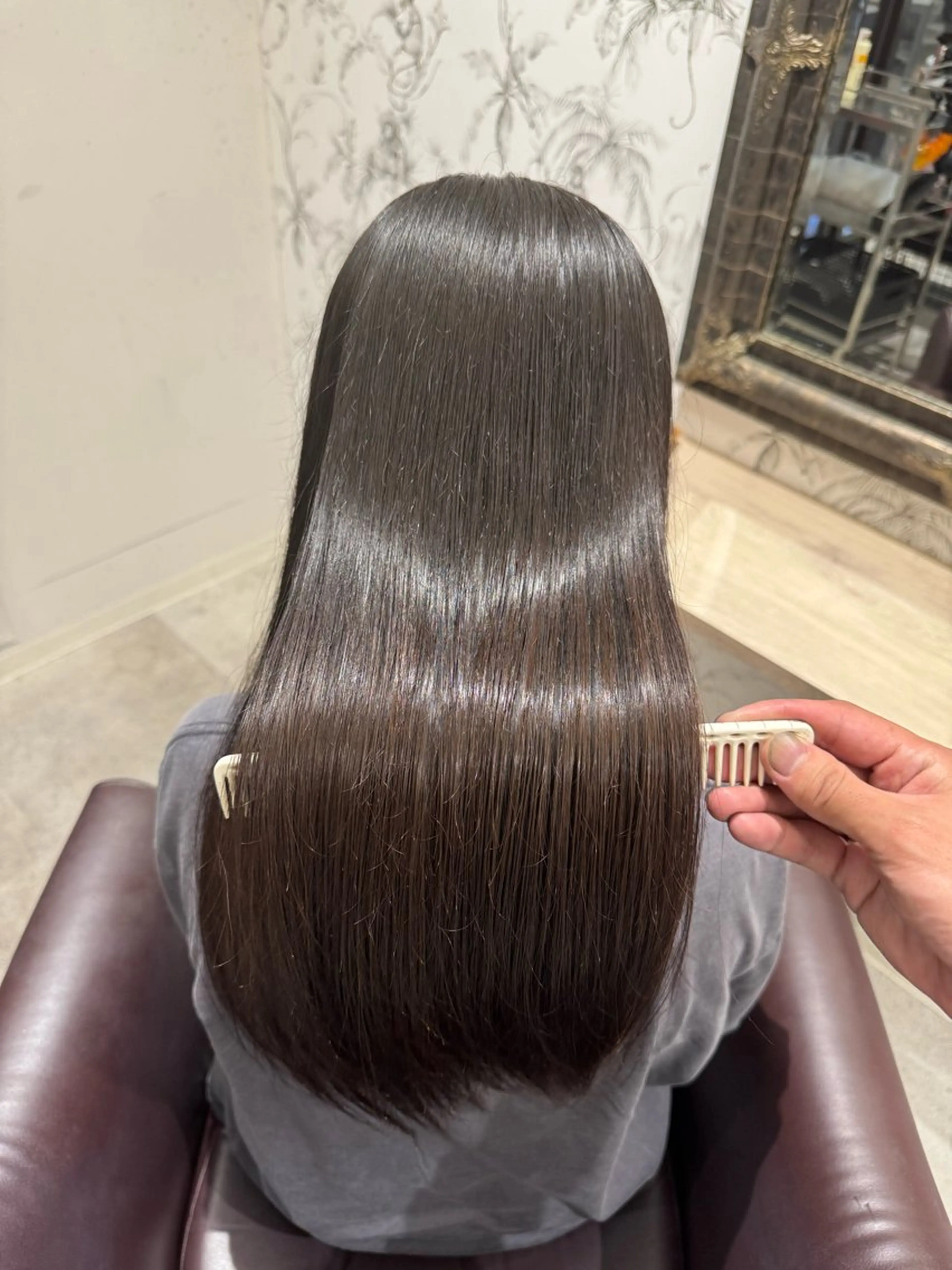 ロング カット 大名/透明感カラー/ 中明度カラー/徹平のヘアスタイル