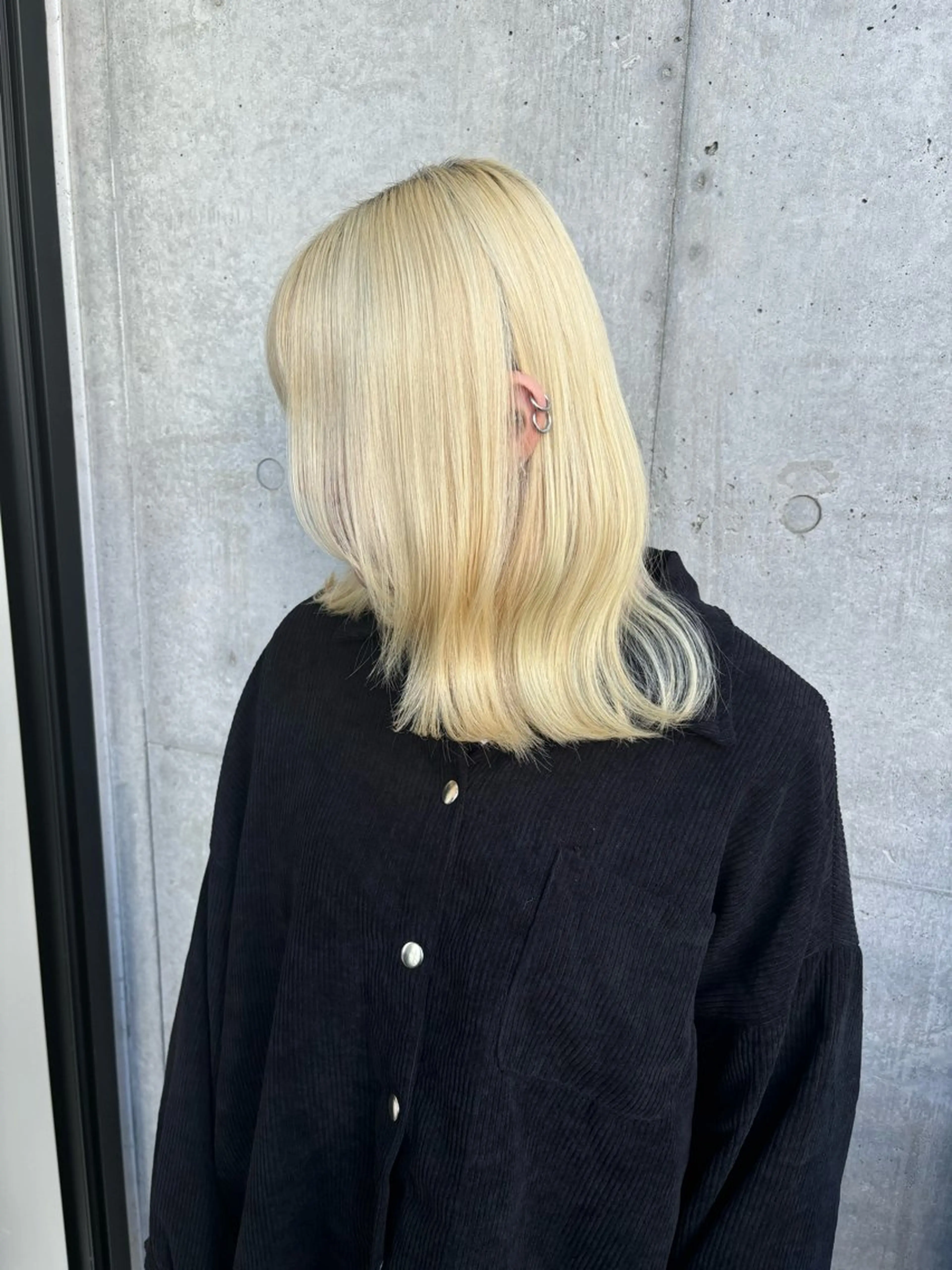 学生限定✨️ダブルカラー(ケアブリーチ)+トリートメントの写真