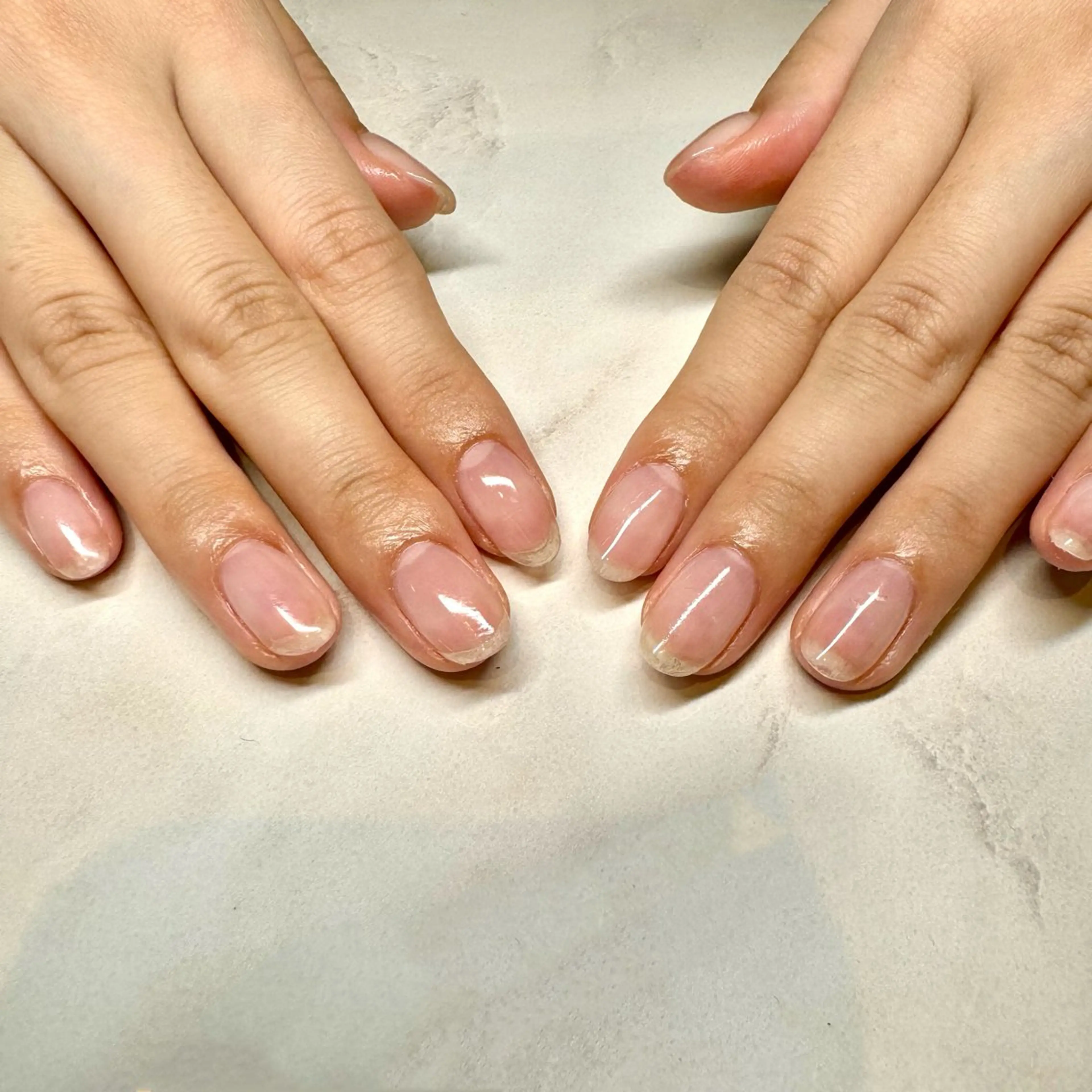 【オフ込み❤️】クリアネイルの写真