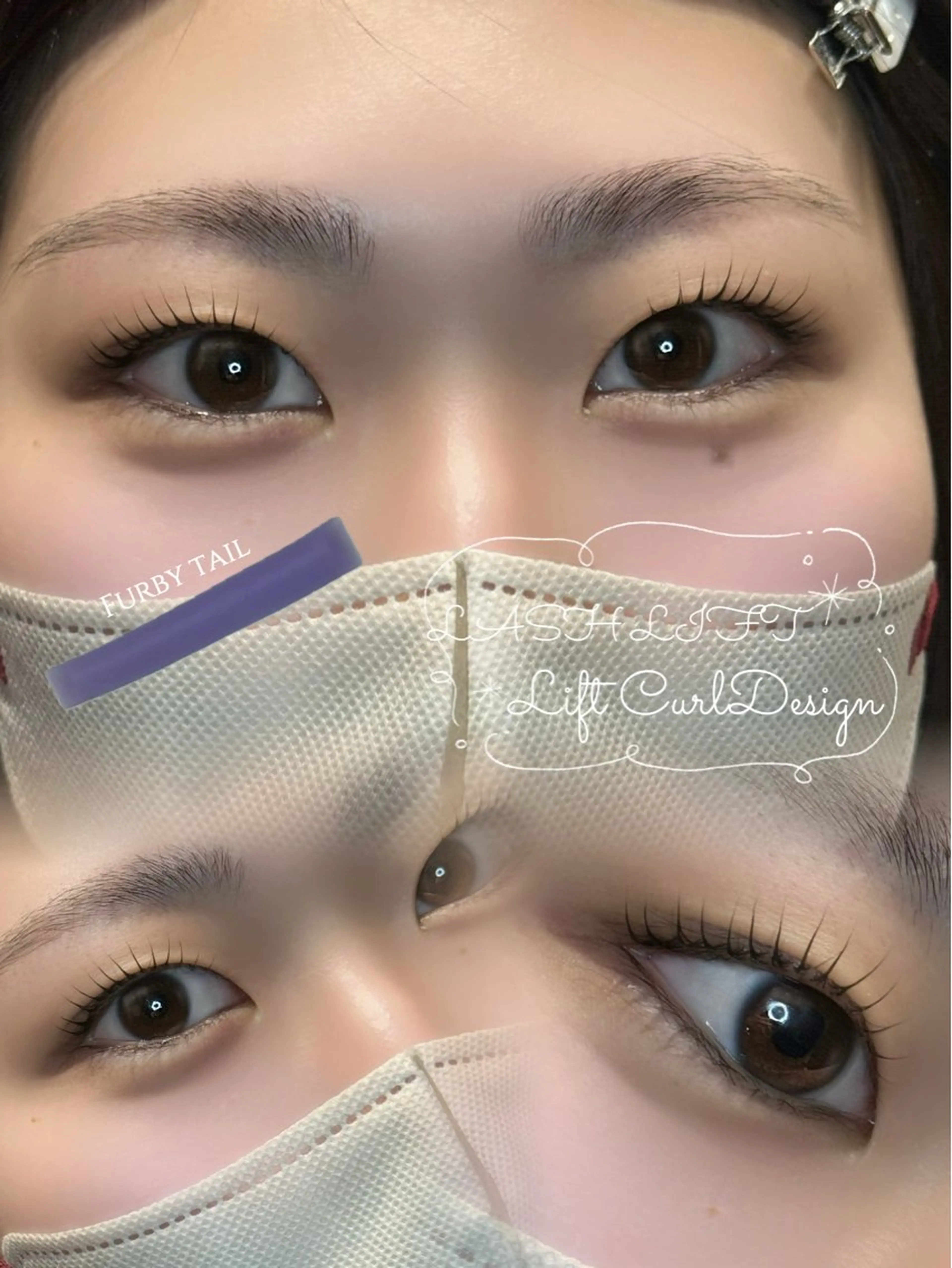 マツエク・マツパ 一重×まつ毛パーマ マツパ GREEM eyelashのマツエク・マツパデザイン