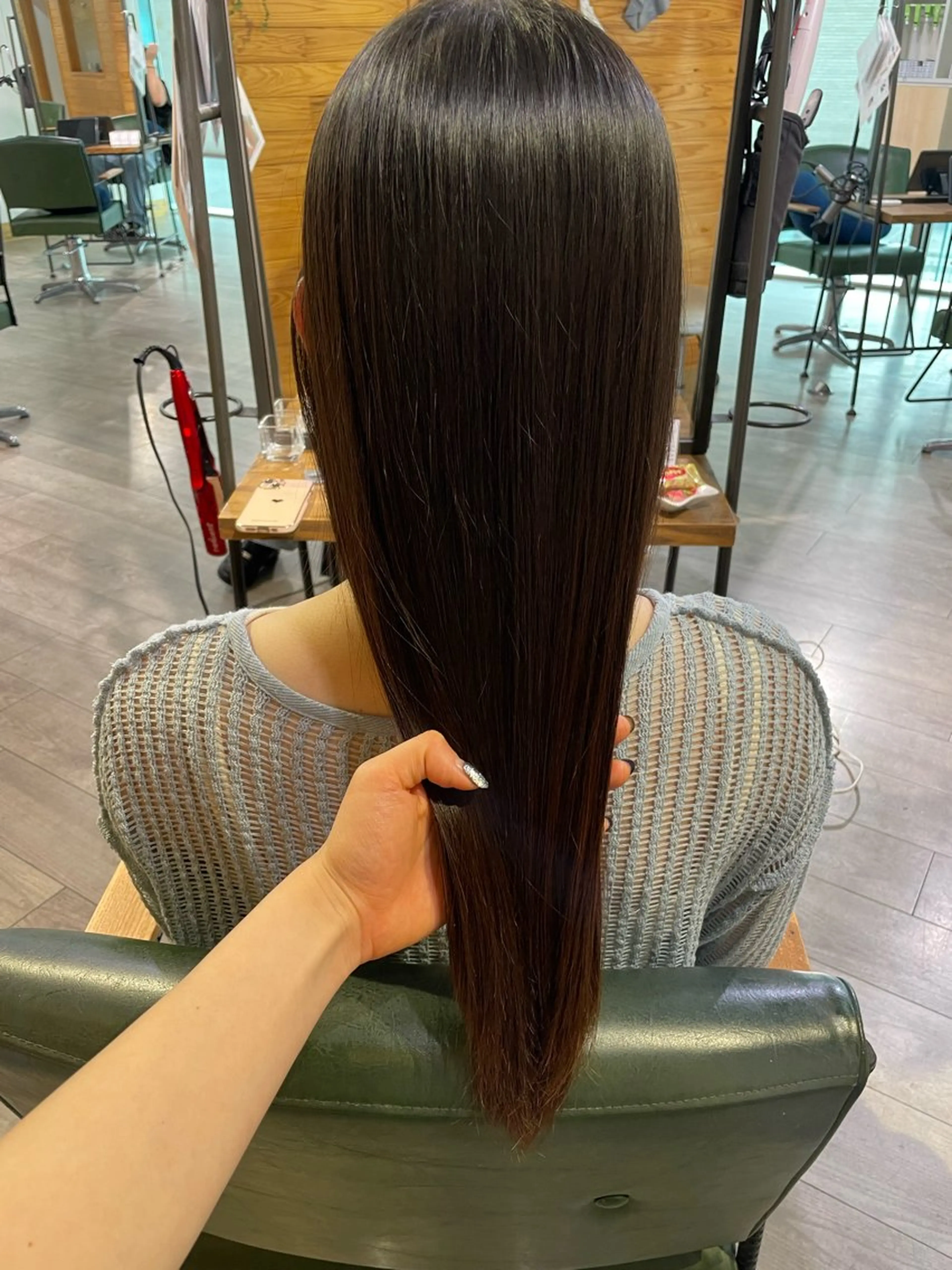 ロング 縮毛矯正 Sourire小倉店所属・Sourire/小倉 /maikaのヘアスタイル