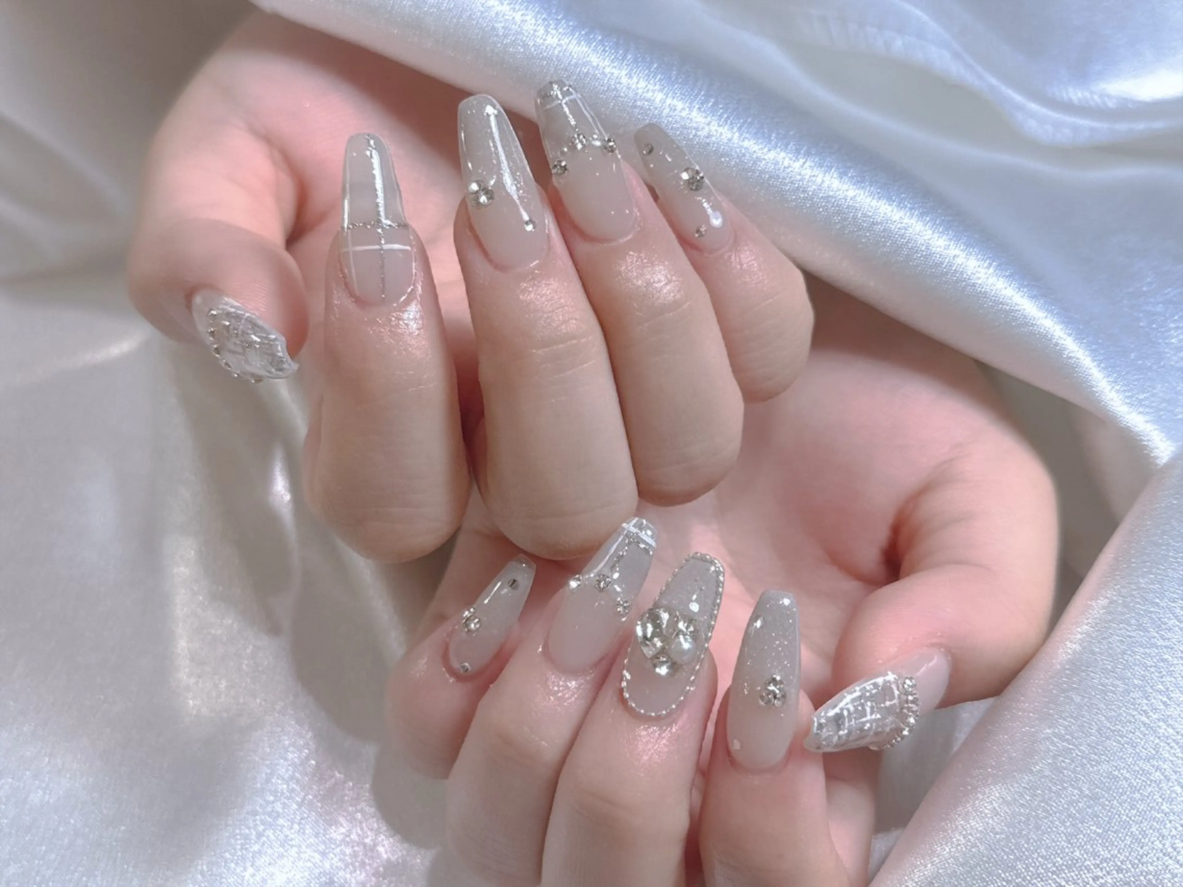 ネイル ハンドネイル エムズ エムズのマツエク・マツパデザイン