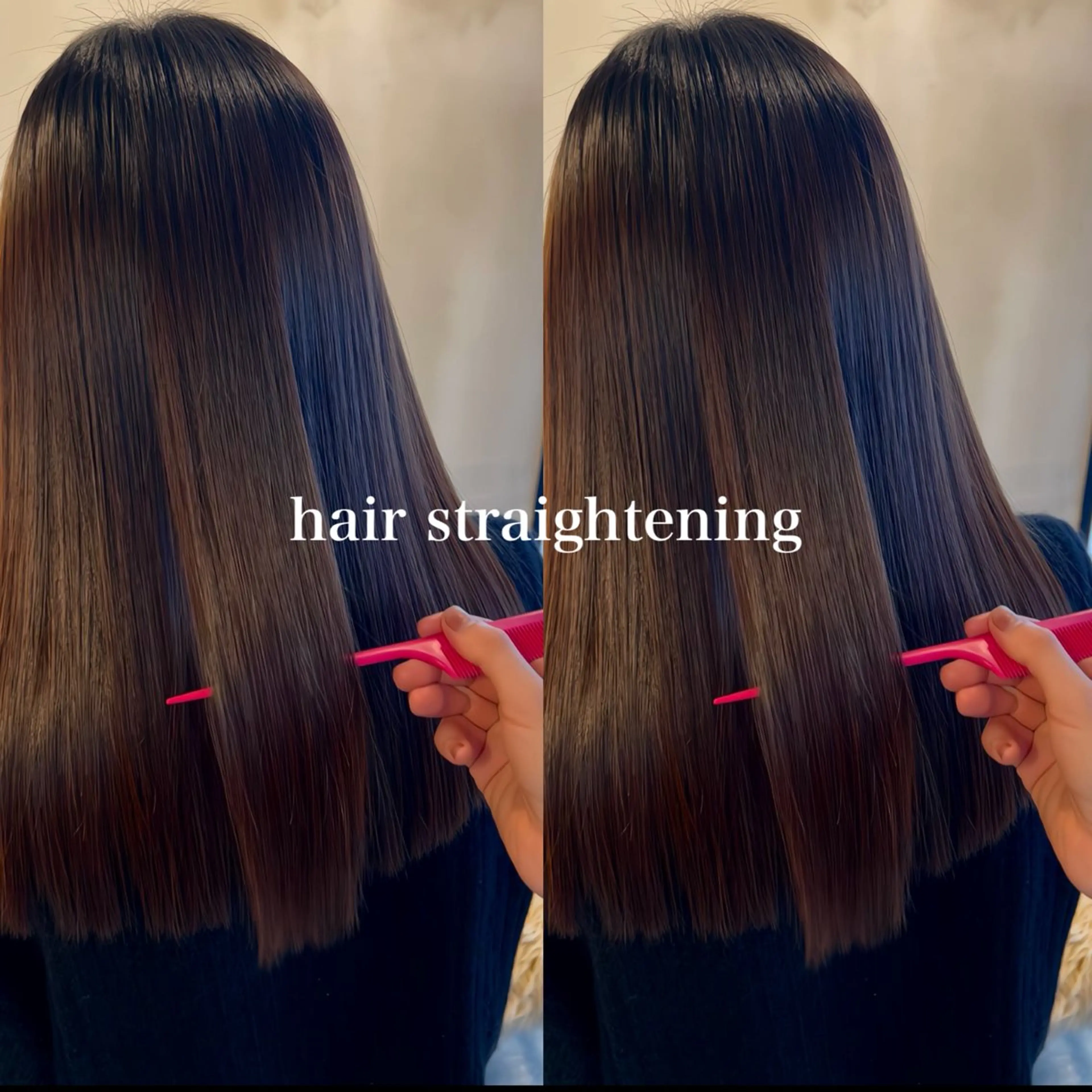 ロング ロング 縮毛矯正 縮毛矯正 La fith hair park枚方2号店所属・林田 もものヘアスタイル