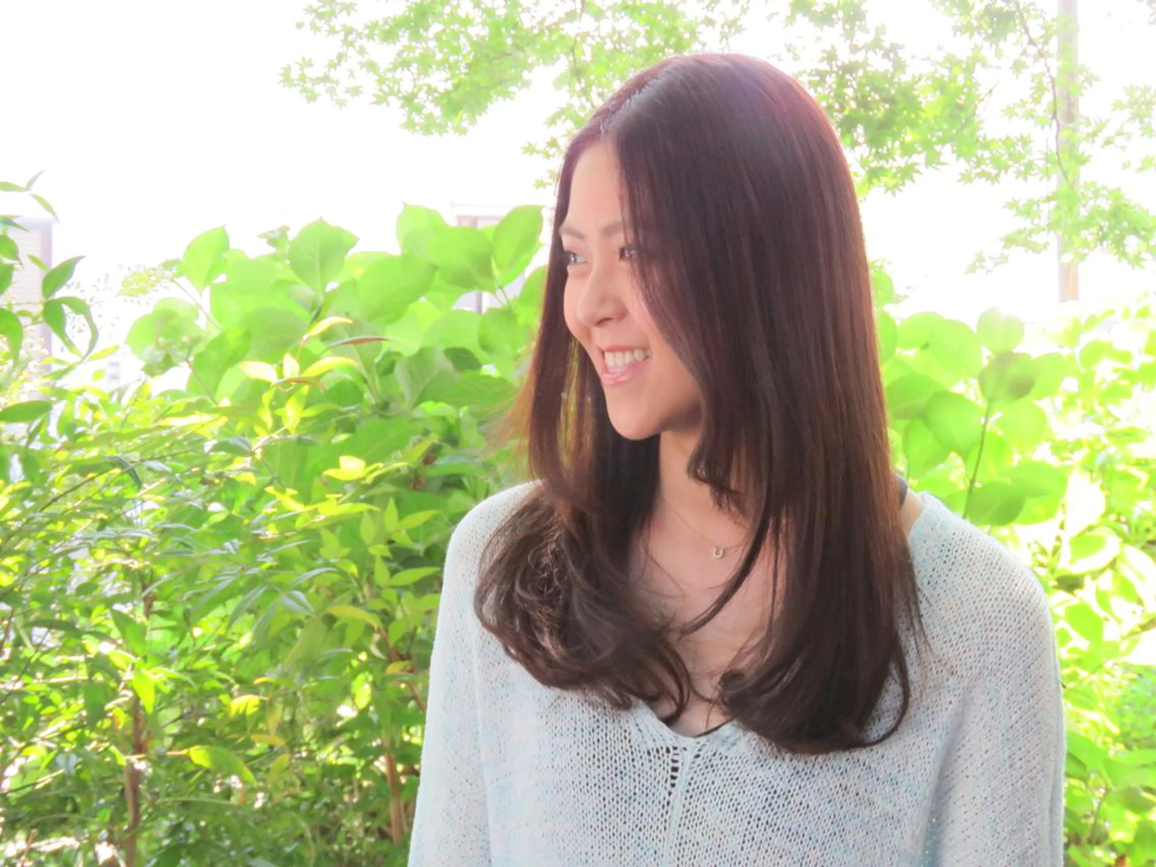 セミロング ＠kutsu tetsuoのヘアスタイル