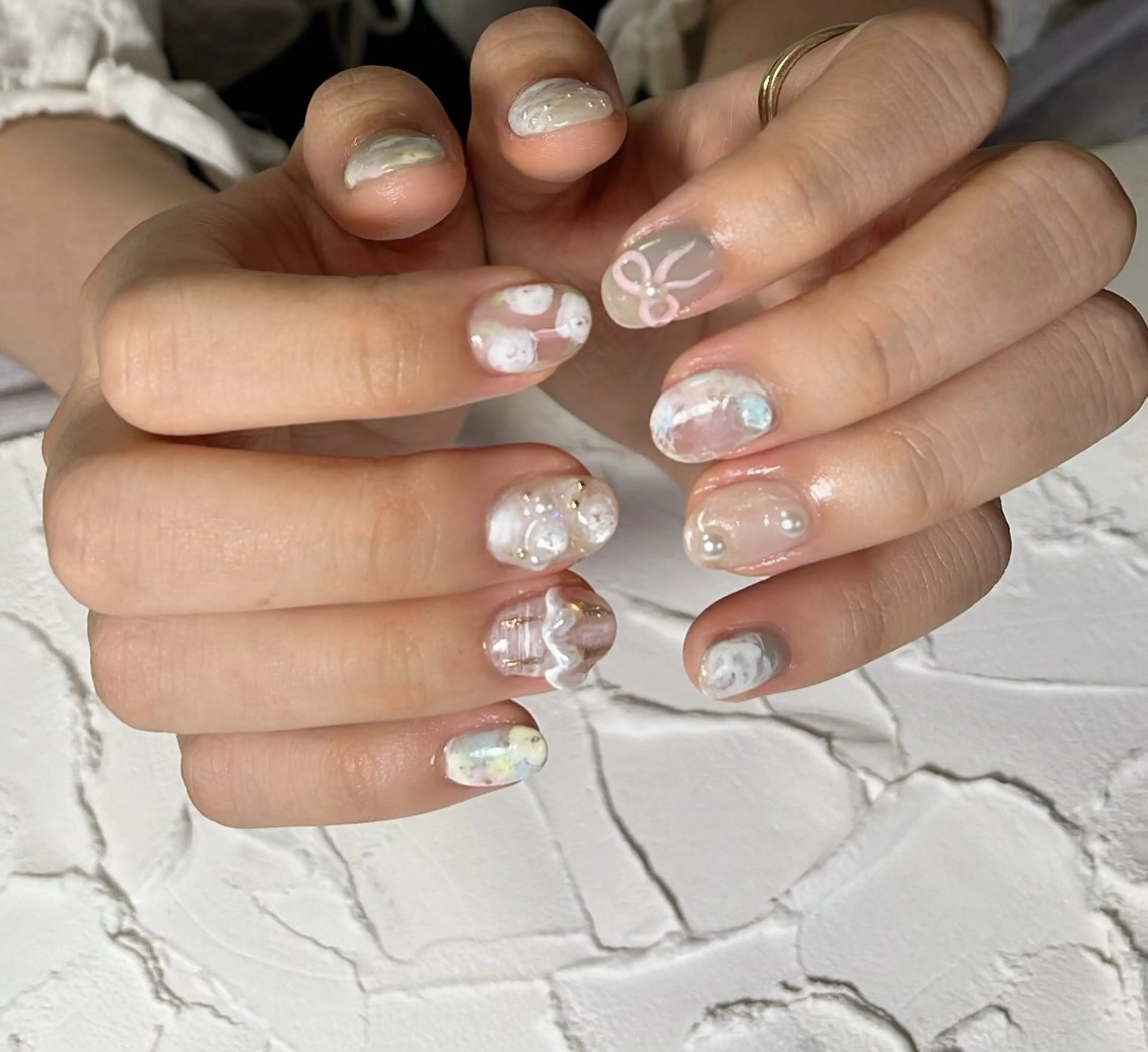 ネイル ハンドネイル Lofi nails ゆきこのネイルデザイン