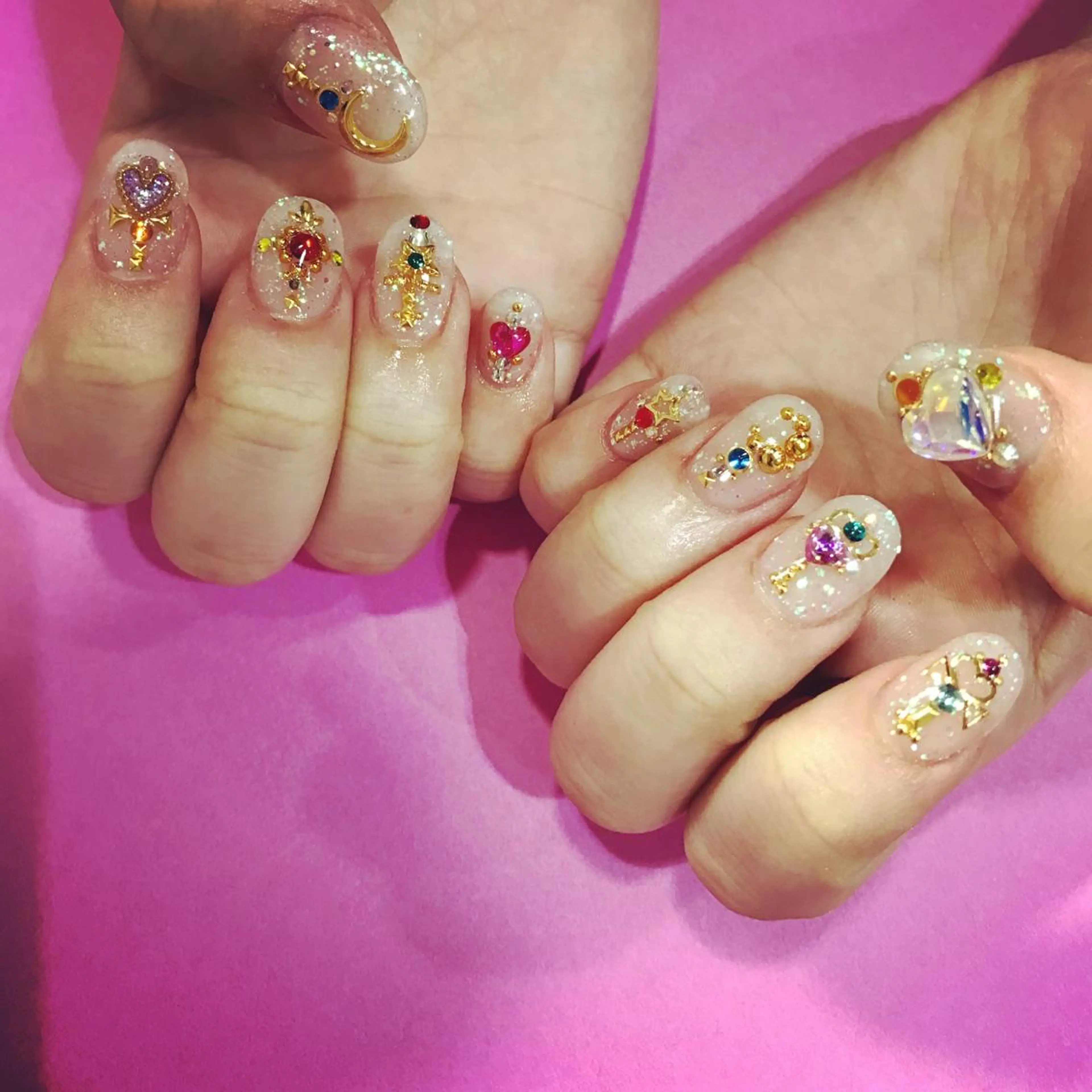 ネイル ジェルネイル 渋谷ビュレネイル Kaoruのネイルデザイン