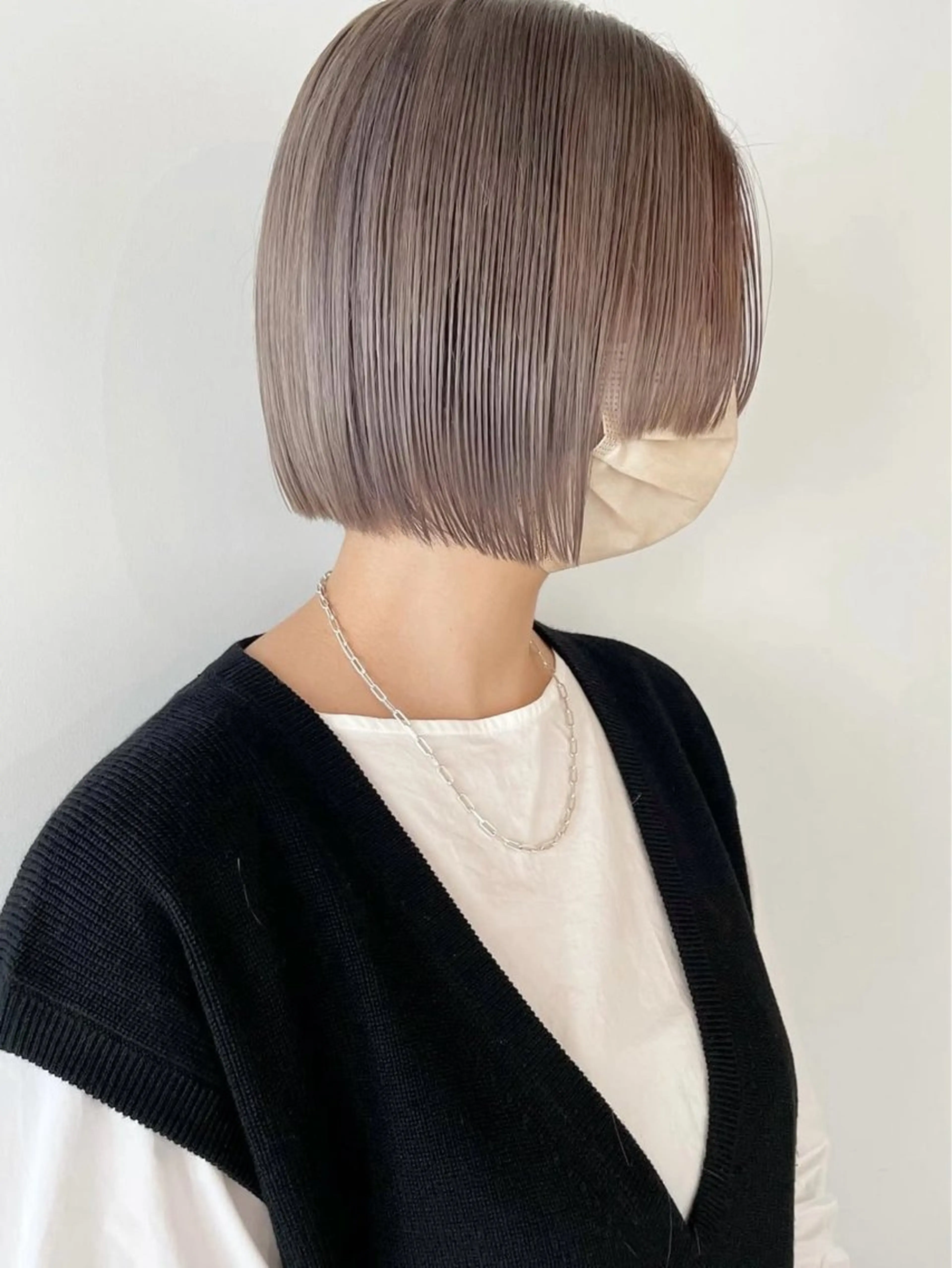 ショート ショートボブ ボブ ショートヘア ボブ/ハイトーン 🍄Kurumi🍄のヘアスタイル