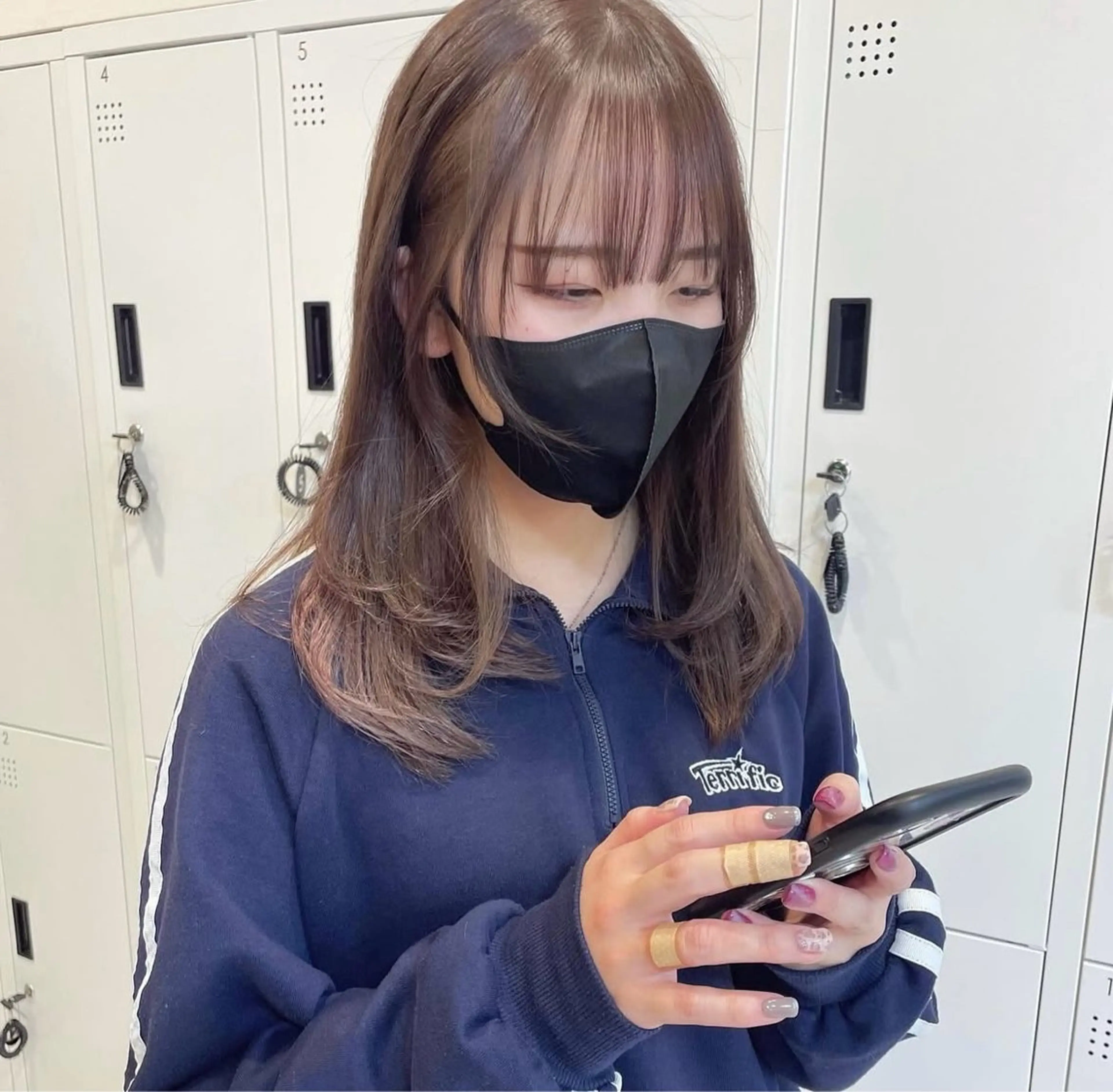 ミディアム ヘアカラー CAPA秦野所属・藤原 明日里のヘアスタイル