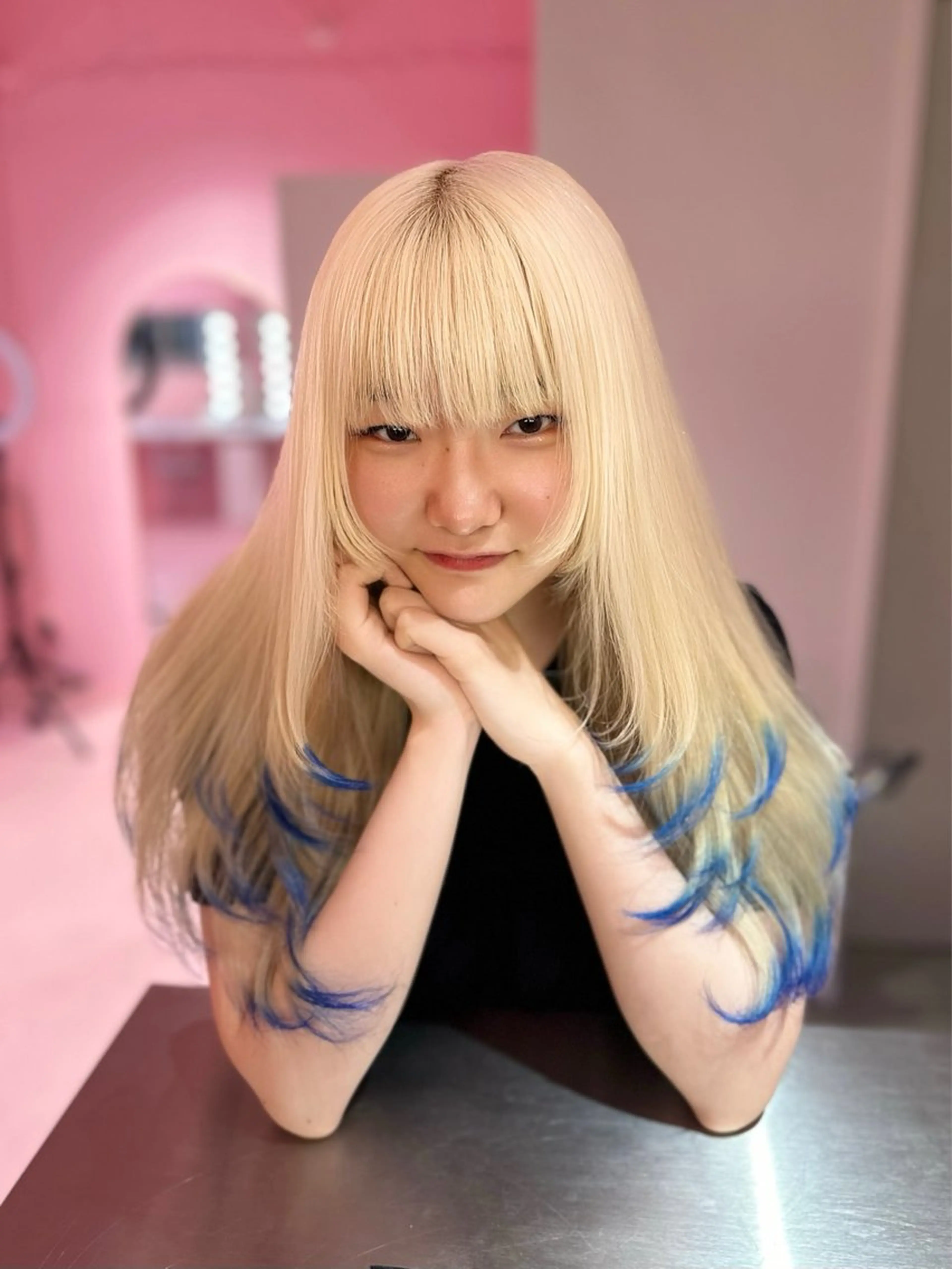 カラー ブリーチカラー 特化/MAHIROのヘアスタイル