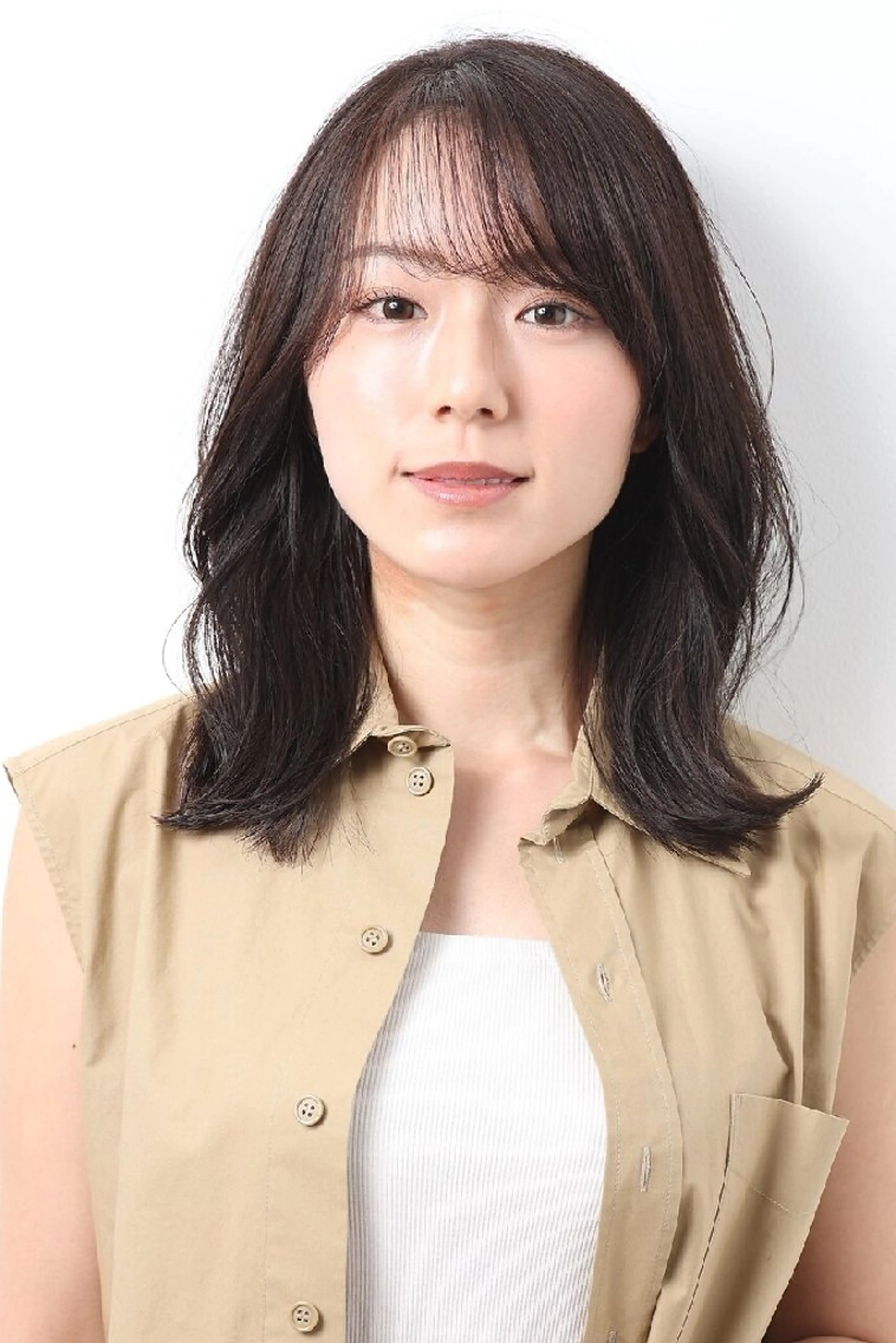 ミディアム カラー くびれヘア 小顔カット カット ヘアカラー トリートメント 自由が丘×似合わせ ディレクター枦山大将のヘアスタイル