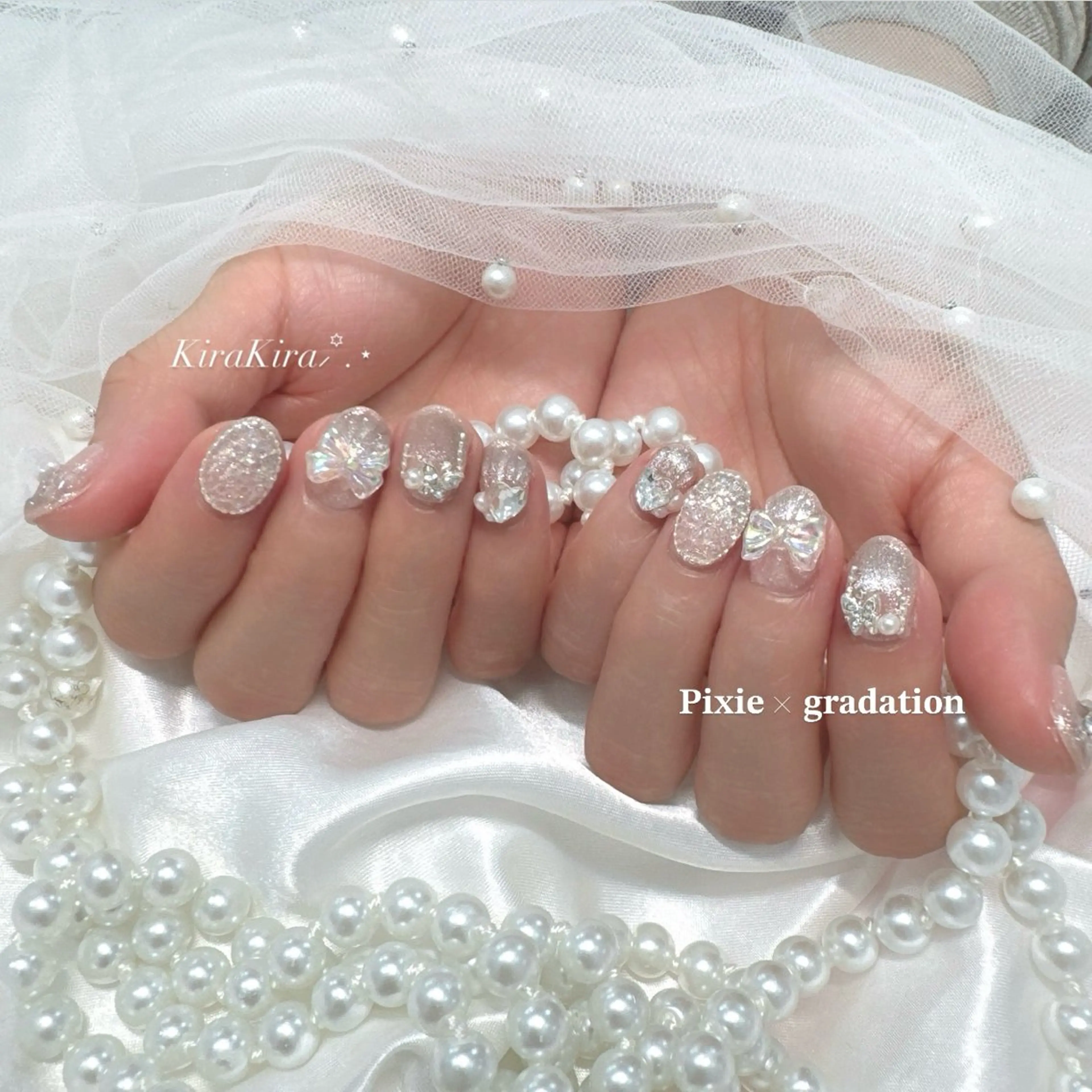 ネイル 𓂃🎀𓈒𓏸 megumiのネイルデザイン