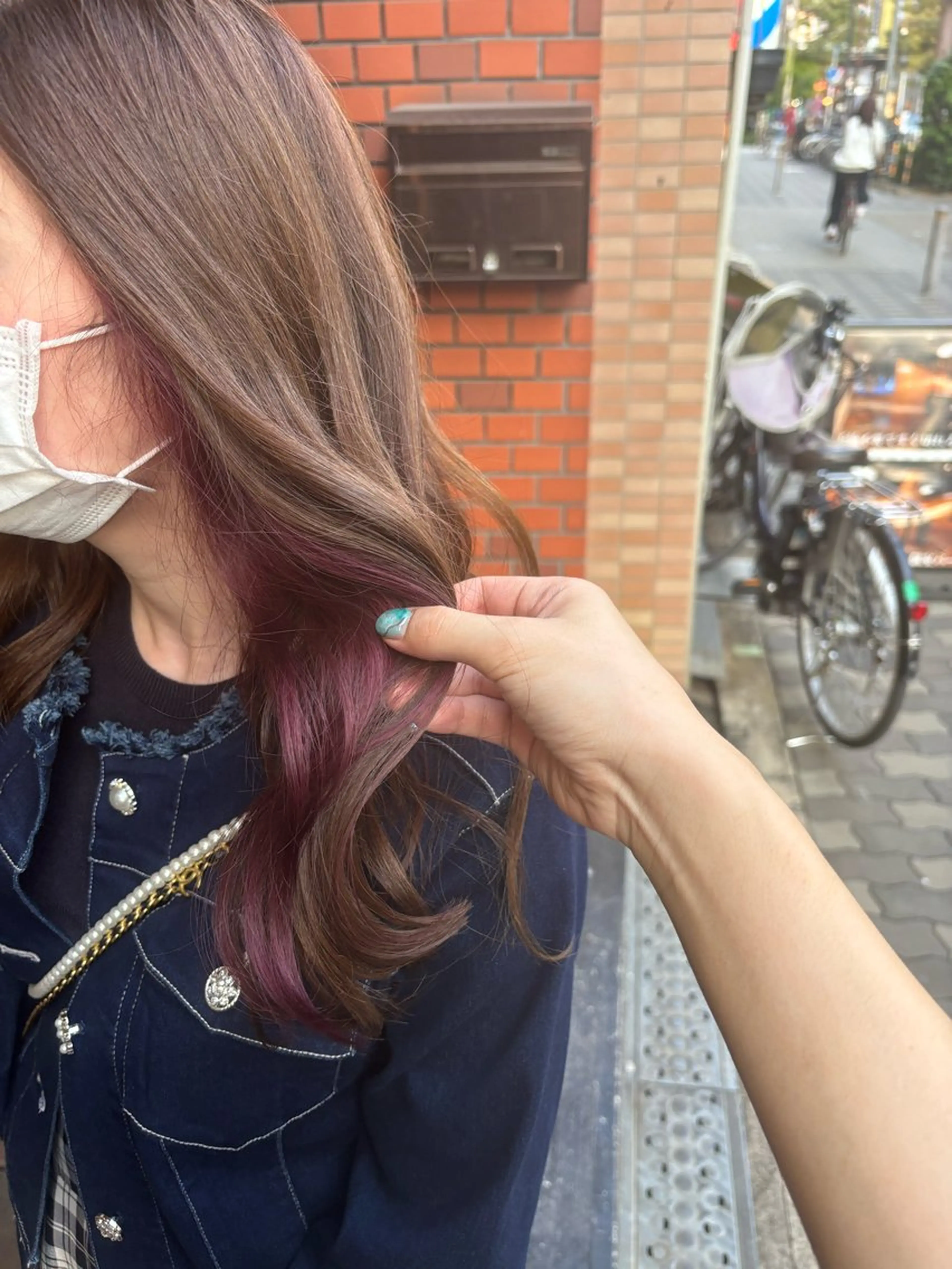 セミロング カラー cocotte宜喜 弘希のヘアスタイル