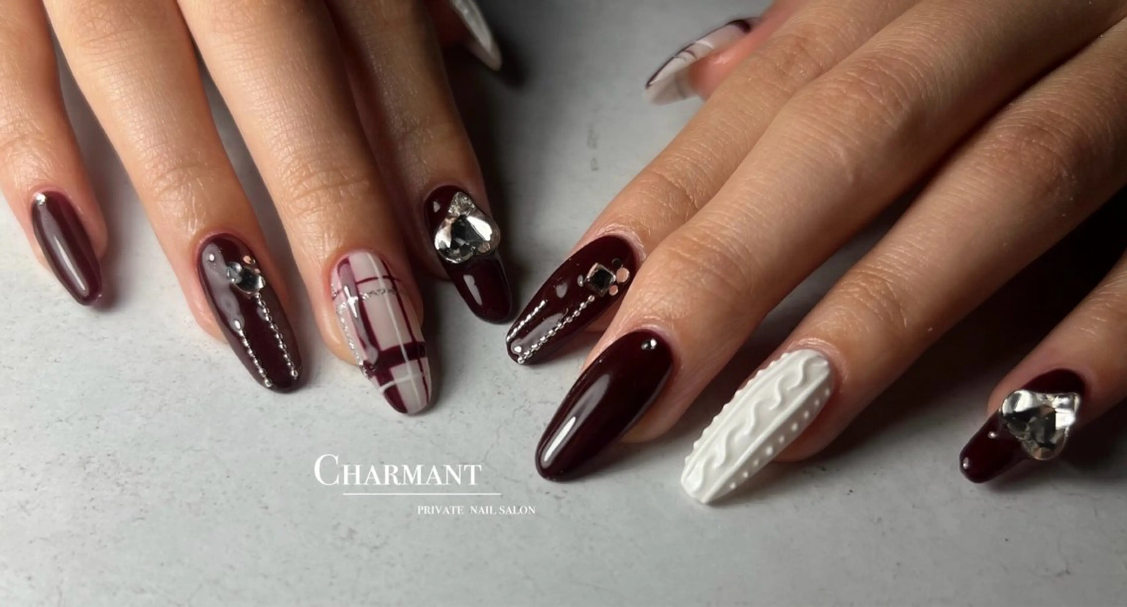 ネイル Minako 【Charmant】のネイルデザイン