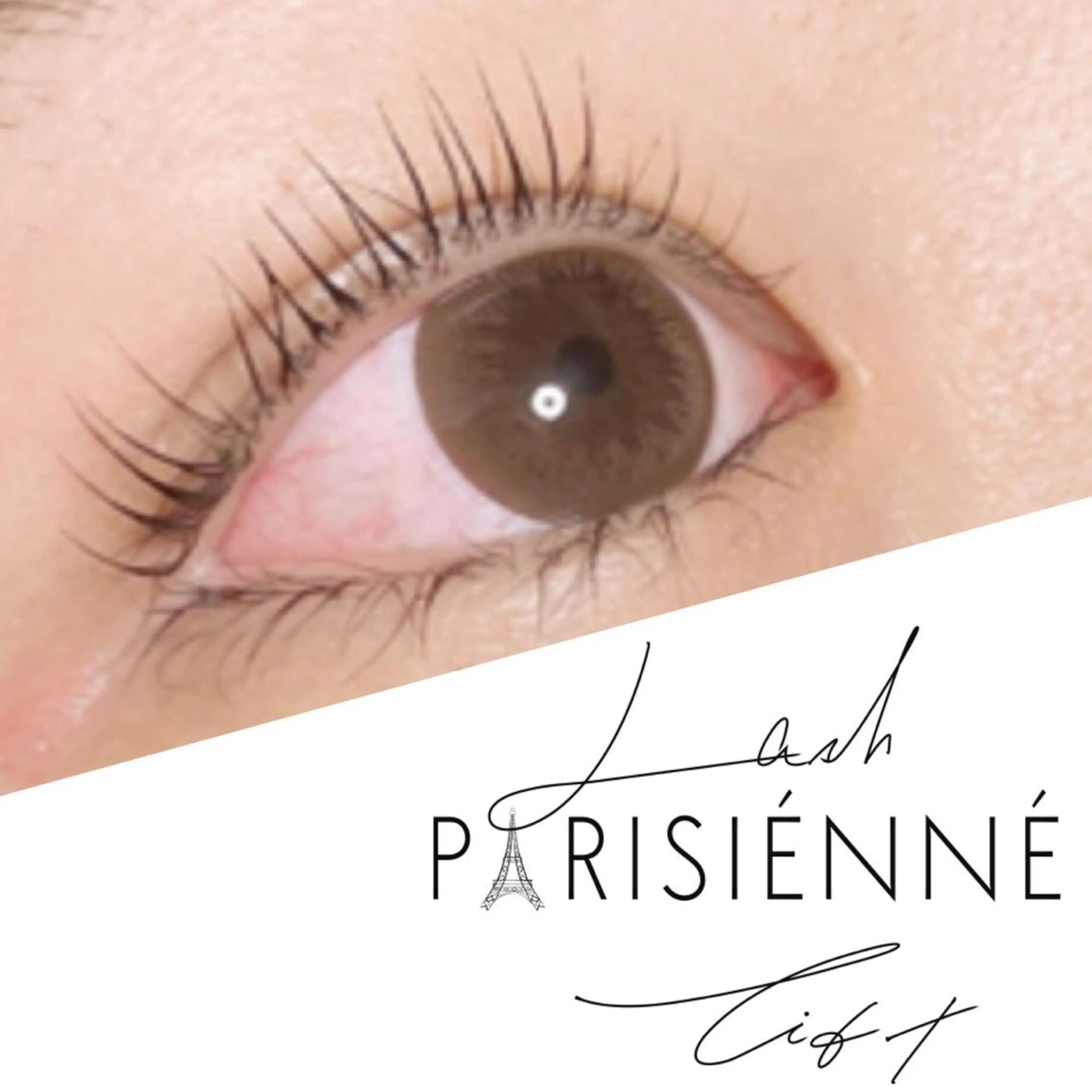 マツエク・マツパ パリジェンヌラッシュリフト 一重×まつ毛パーマ マツパ 裴 佑佳のマツエク・マツパデザイン