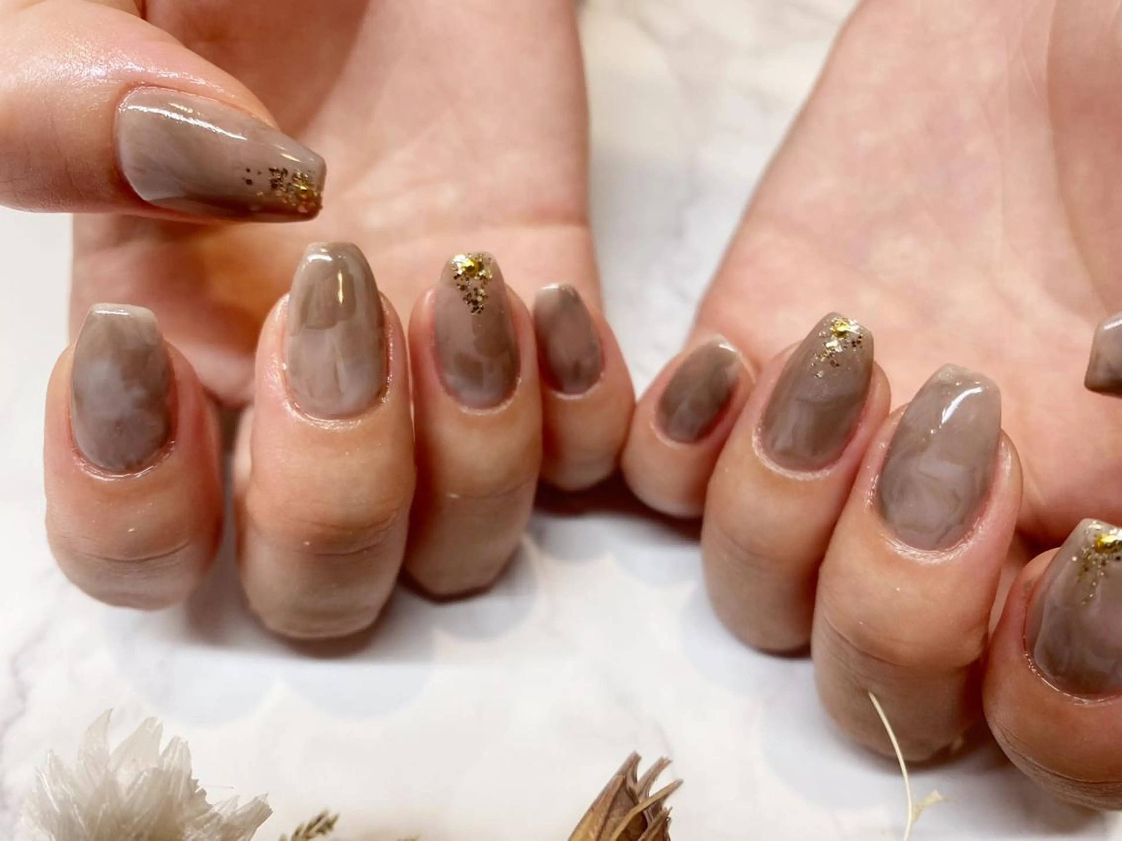 ミディアム ハンドネイル 963.nail所属・【フィルイン専門店】 KURUMIのネイルデザイン