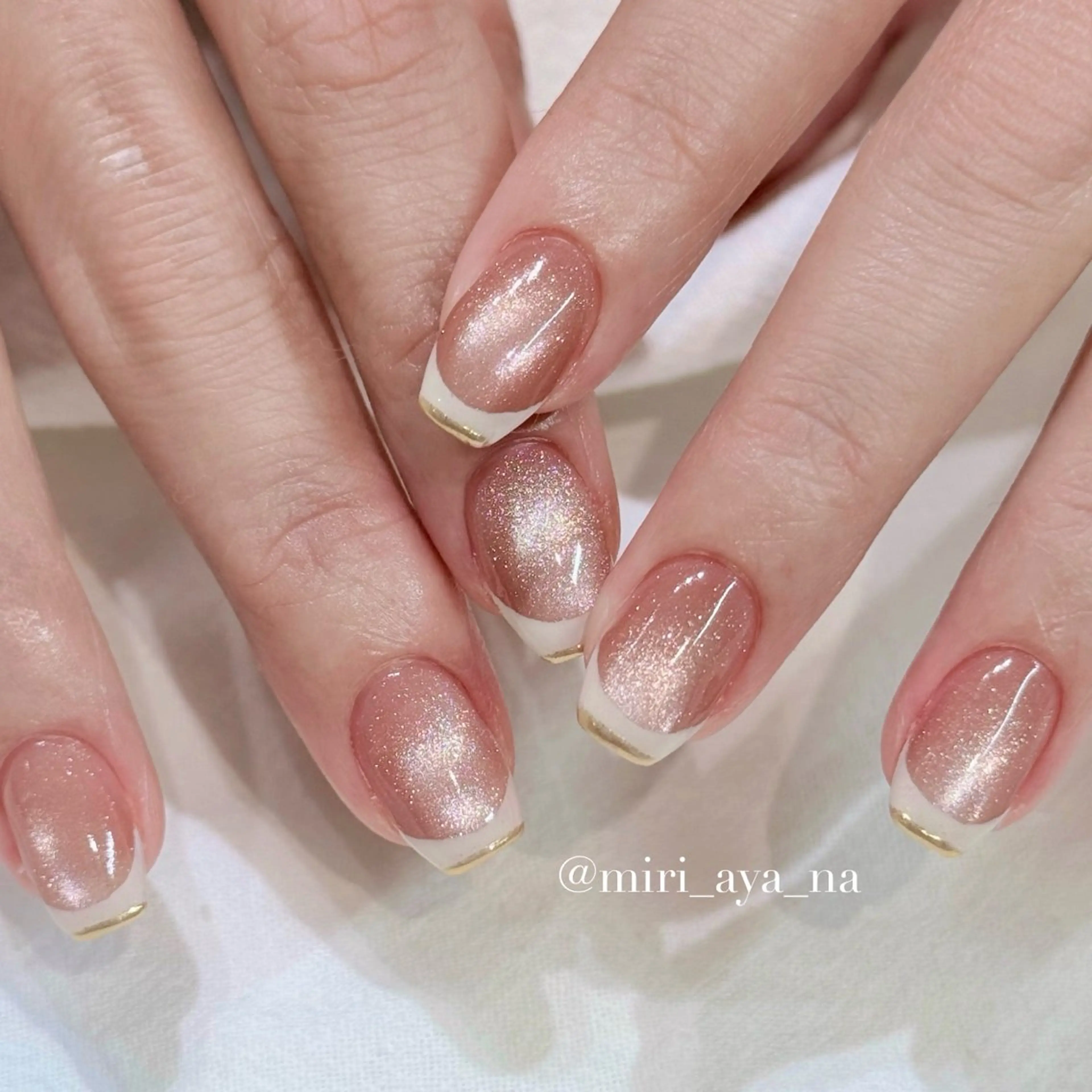 ネイル ハンドネイル 新宿代々木/ちゅるん ワンホン/aya🤍のネイルデザイン