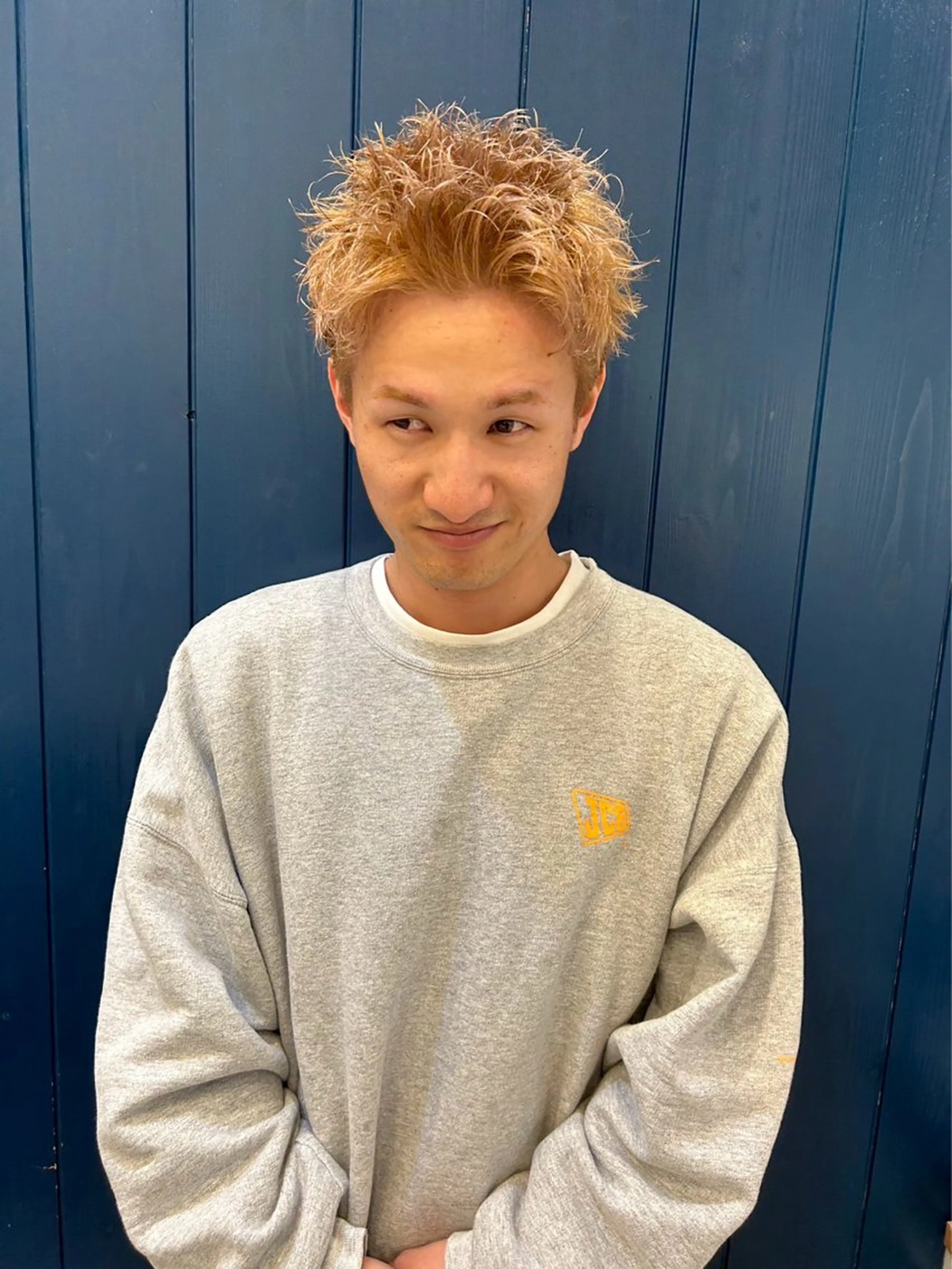 ショート カラー メンズ パーマ特化/藤沢 /湘南/HYOのヘアスタイル