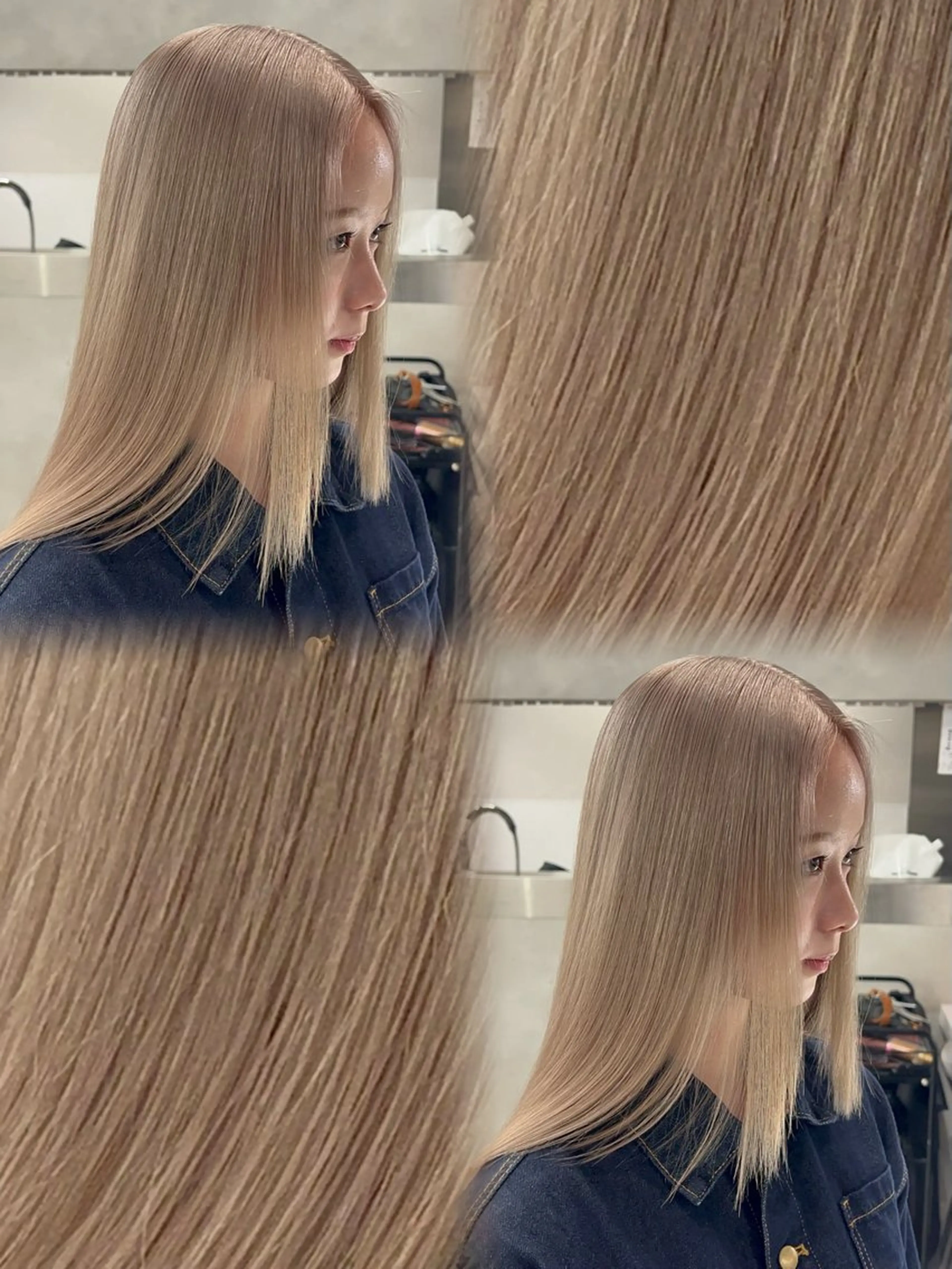 ミディアム カラー ベレーザ渋谷所属・圧倒的クオリティのブ リーチ/Tomokiのヘアスタイル