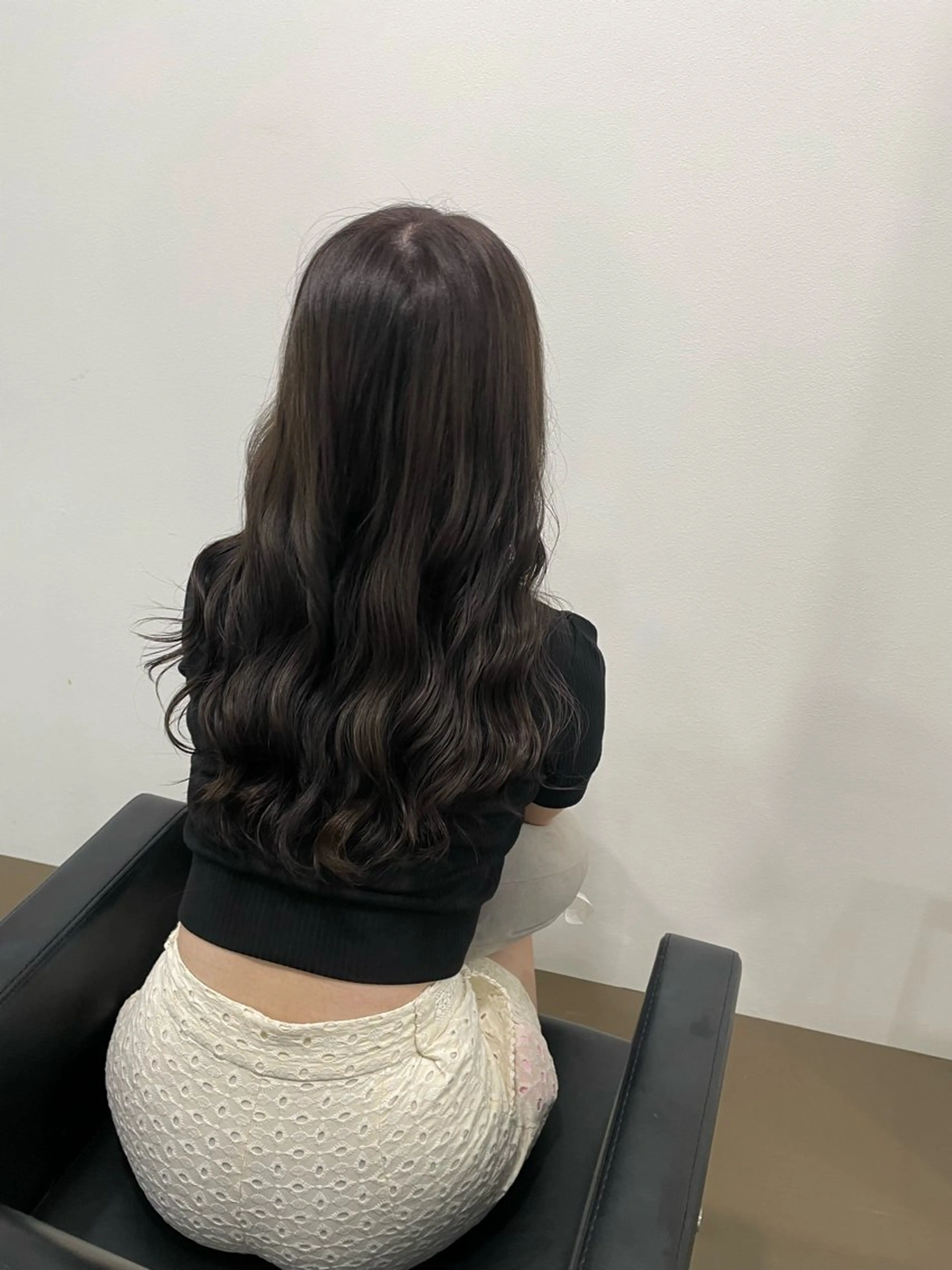 セミロング アイスグレージュ 【ioe岡本】🐶 向井歩のヘアスタイル