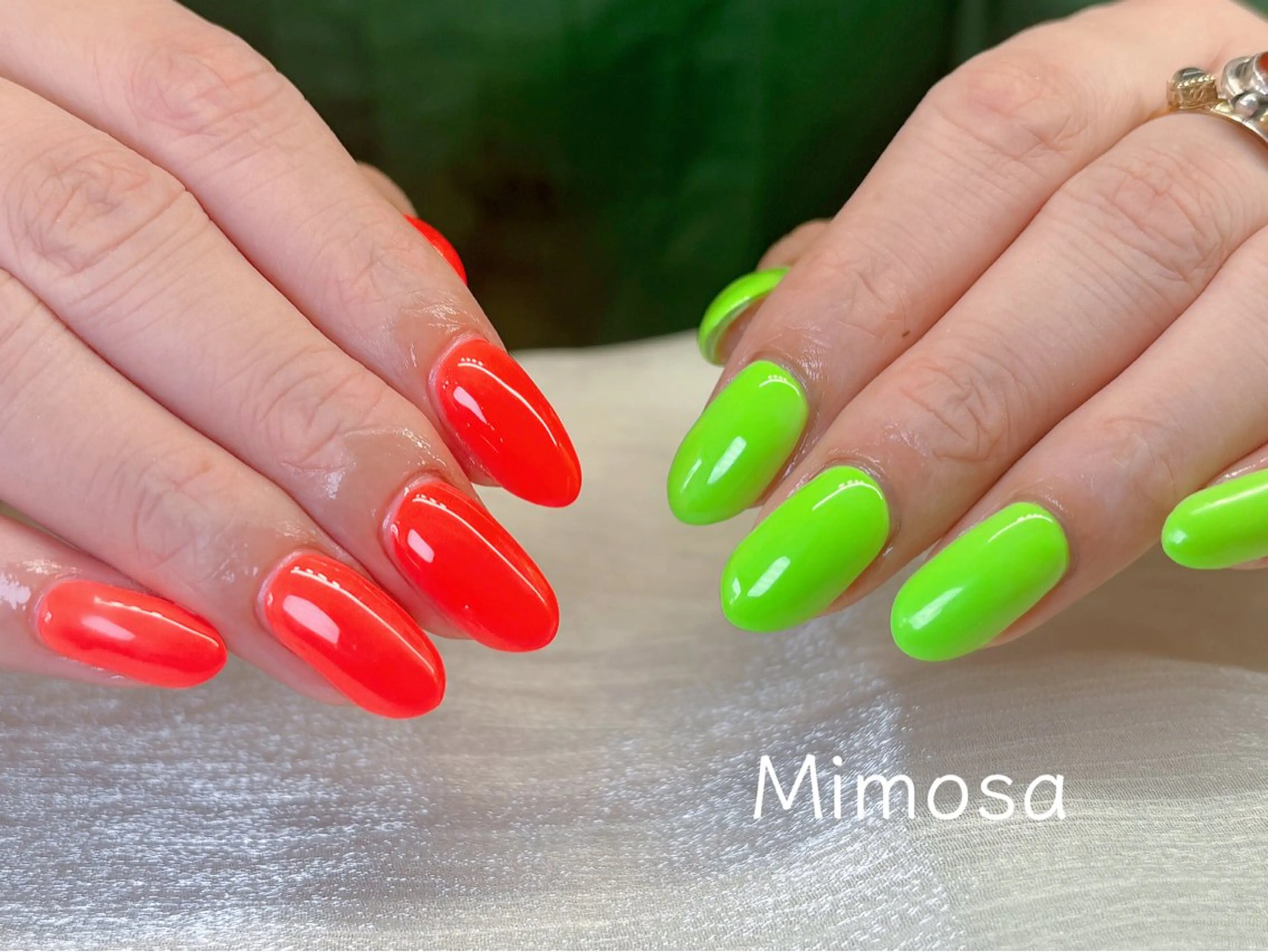 ネイル ハンドネイル 💛Mimosa💛 吉祥寺のネイルデザイン