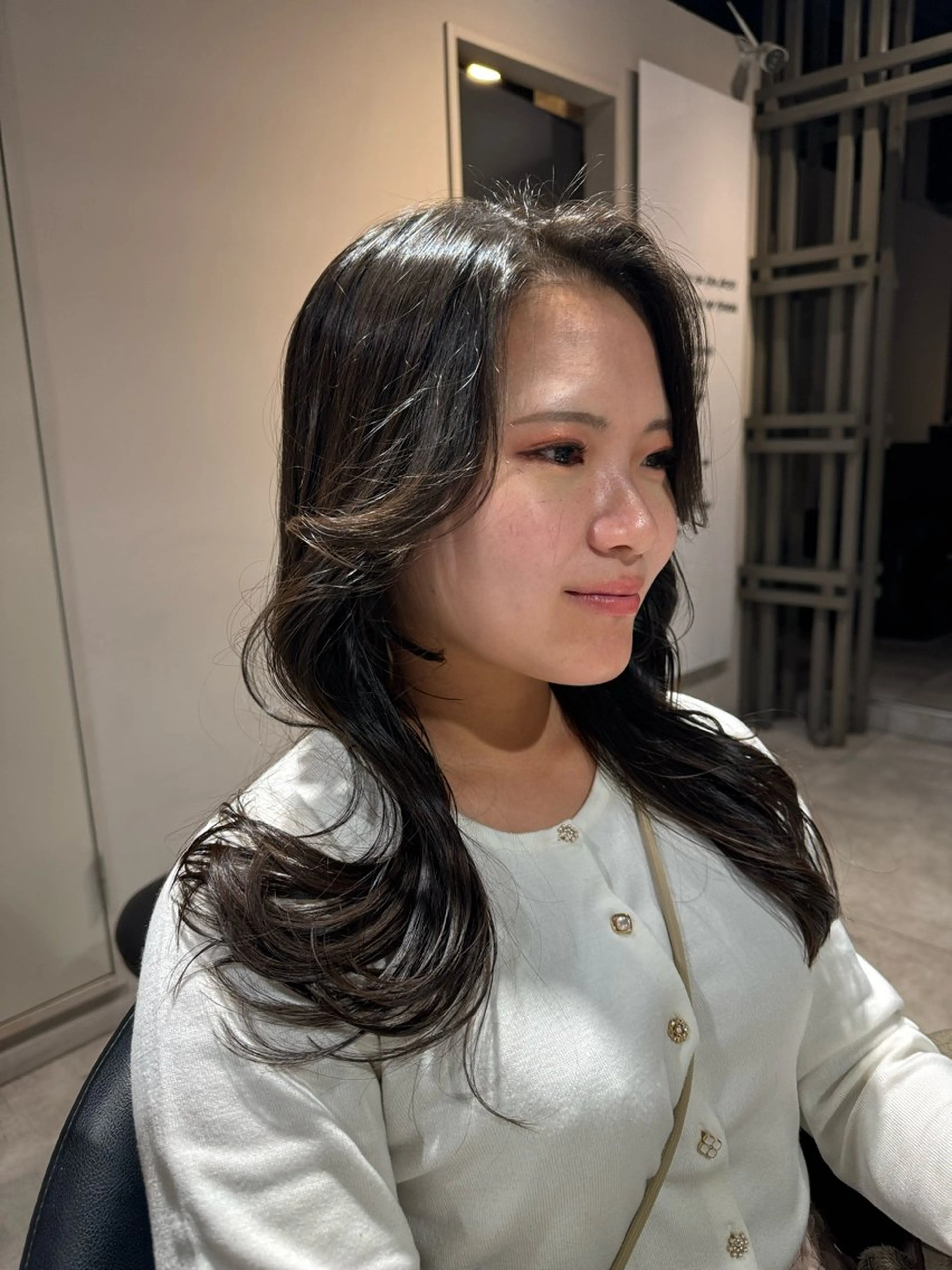 セミロング くびれヘア 韓国風ヘア カット Dxxxx III所属・女性目線の大人 メンズ*Ayakaのヘアスタイル