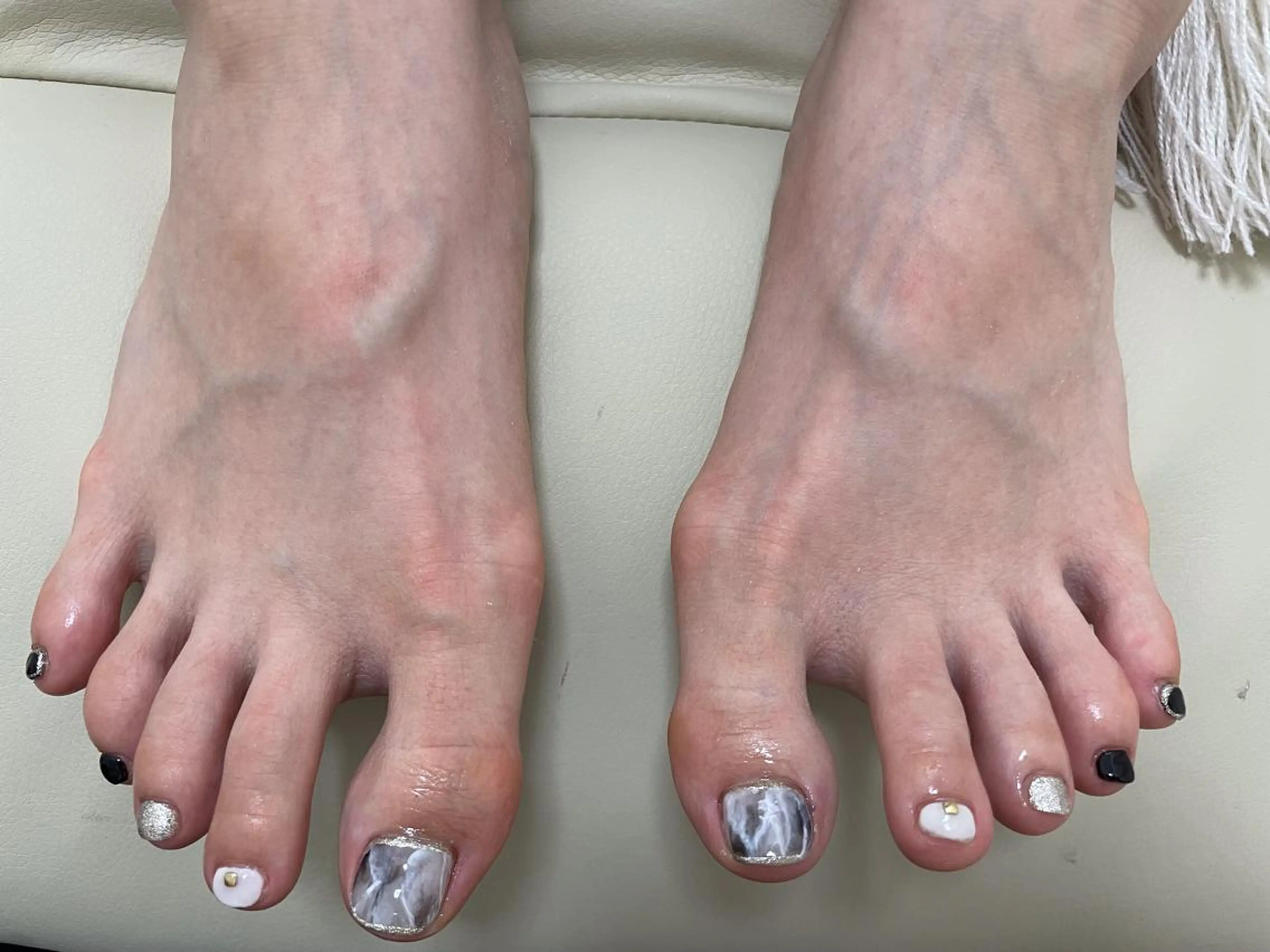 ネイル フットネイル Mogu nail 二子玉川のネイルデザイン