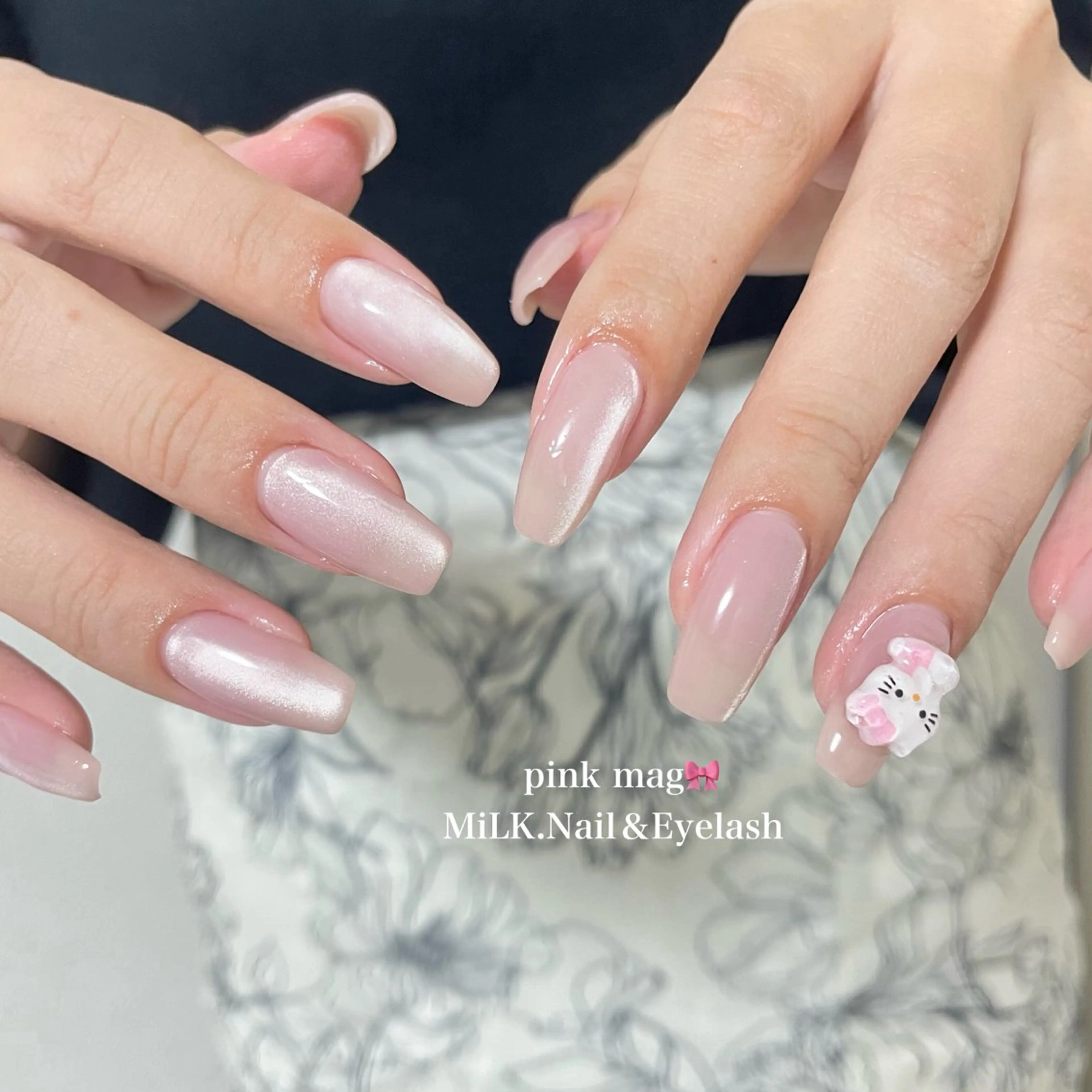 ネイル マグネットネイル MiLK.   Nail&Eyelash所属・MiLK. wakaのマツエク・マツパデザイン