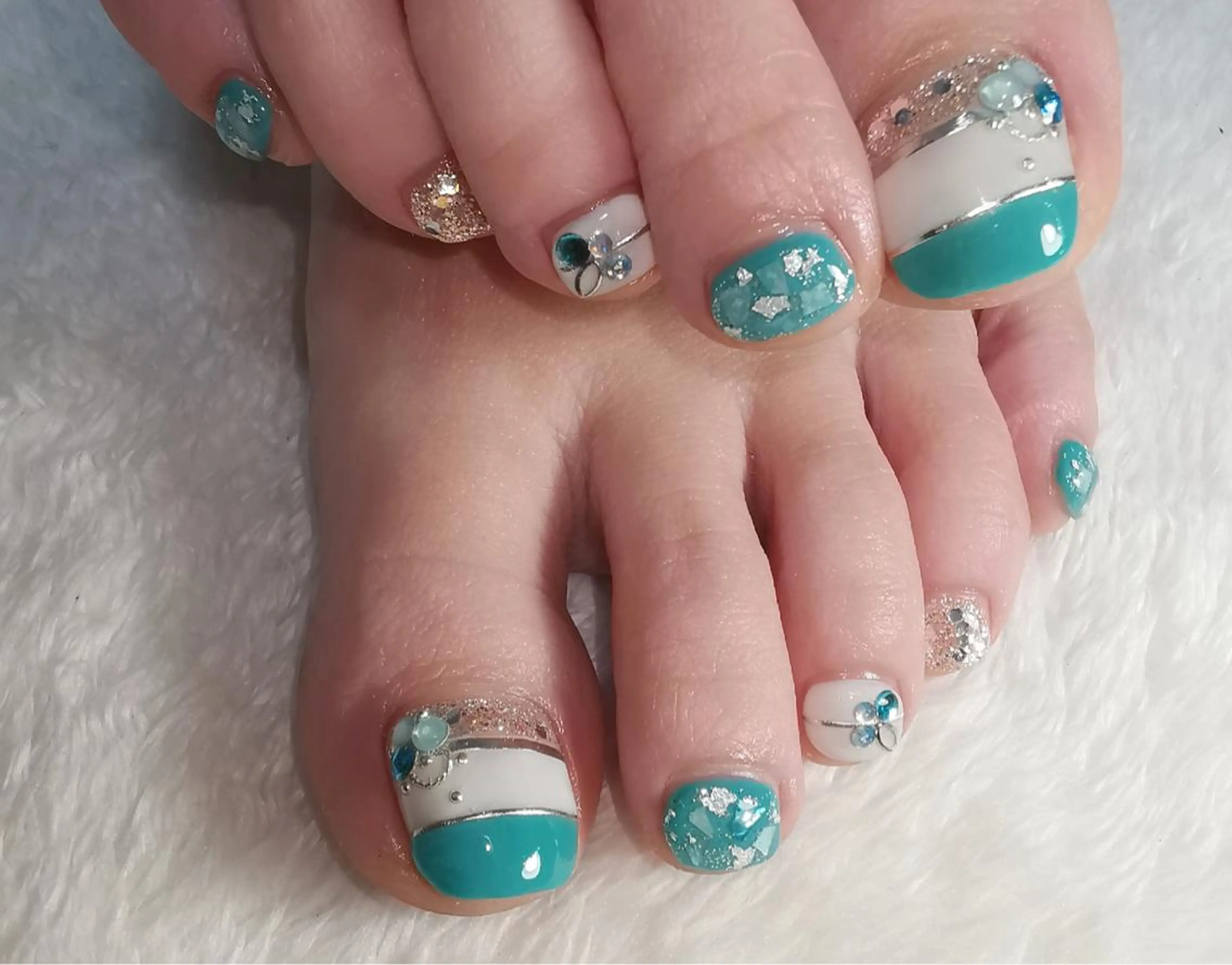 ネイル 持ち込み フットネイル reve あやののネイルデザイン