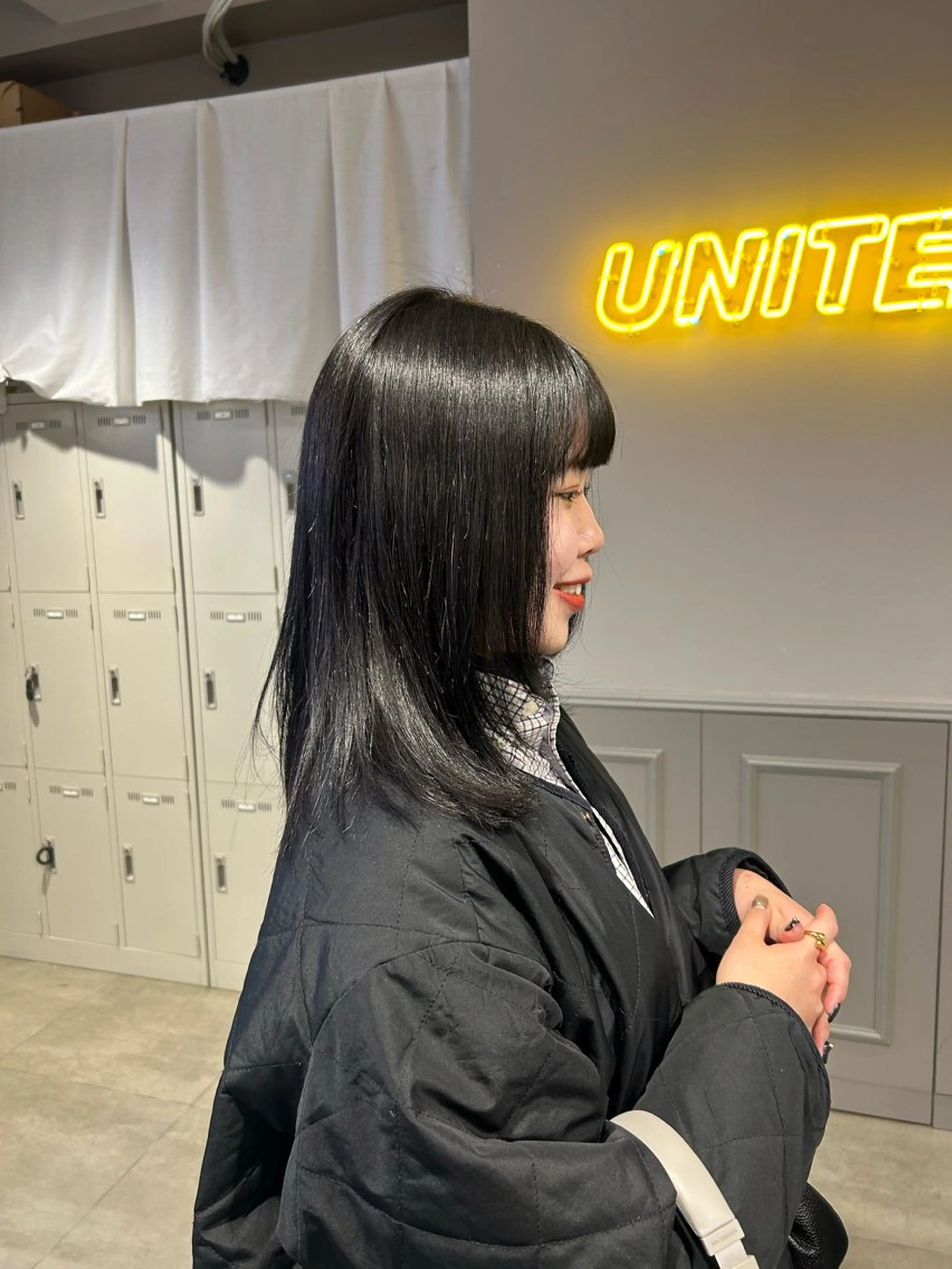 ミディアム カラー カット ヘアカラー トリートメント ヘッドスパ 韓国/トレンド レイヤー【101】のヘアスタイル