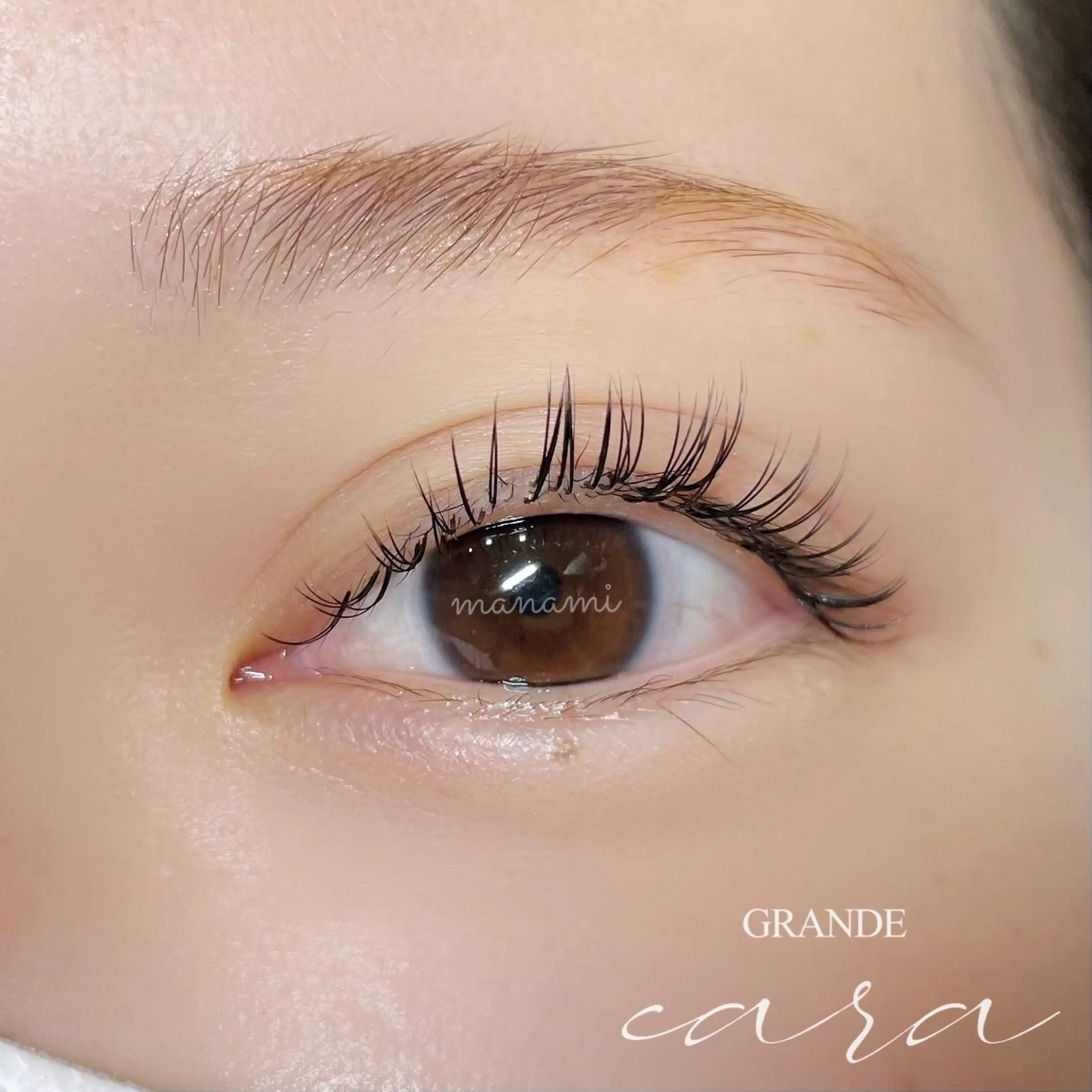 マツエク・マツパ マツエク GRANDEcara 栄　manamiのマツエク・マツパデザイン