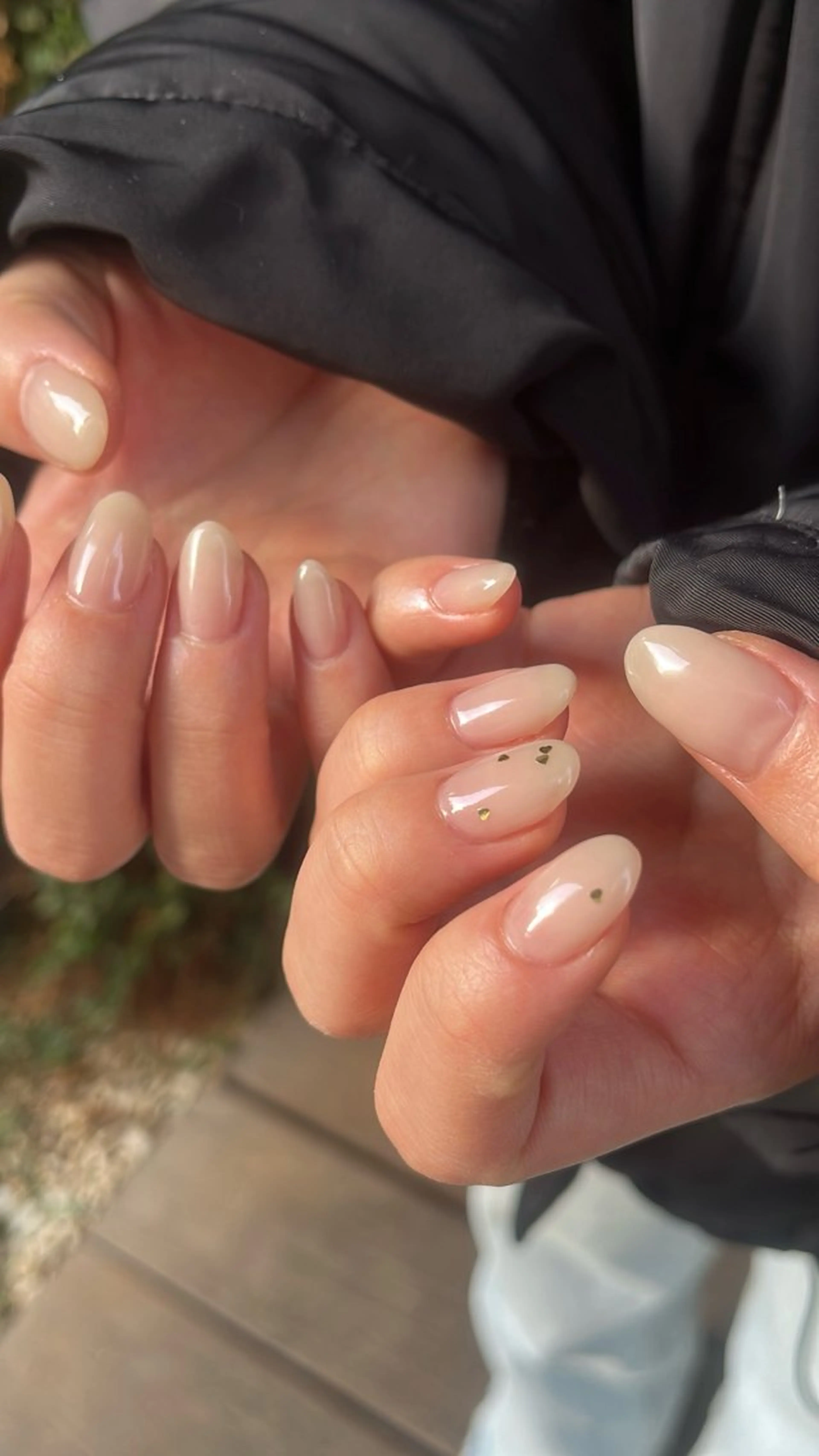 ネイル クリアネイル ジェルネイル 氷ネイル・うるうるネイル ニュアンスネイル シンプルネイル ハンドネイル SAKU  nail[サクネイル]所属・SAKU nail 作島茜のネイルデザイン