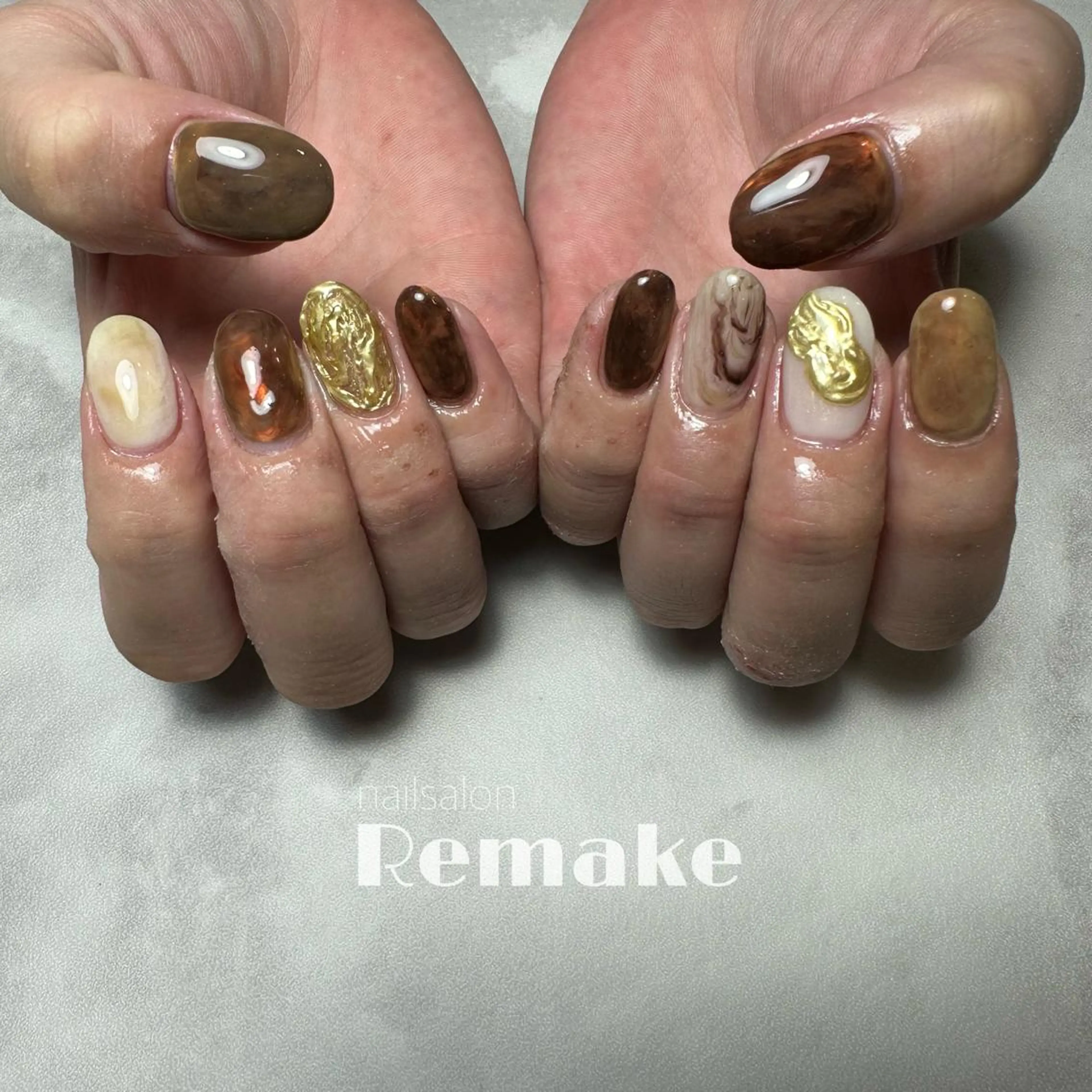 ネイル salonRemake所属・Runa ☽のネイルデザイン