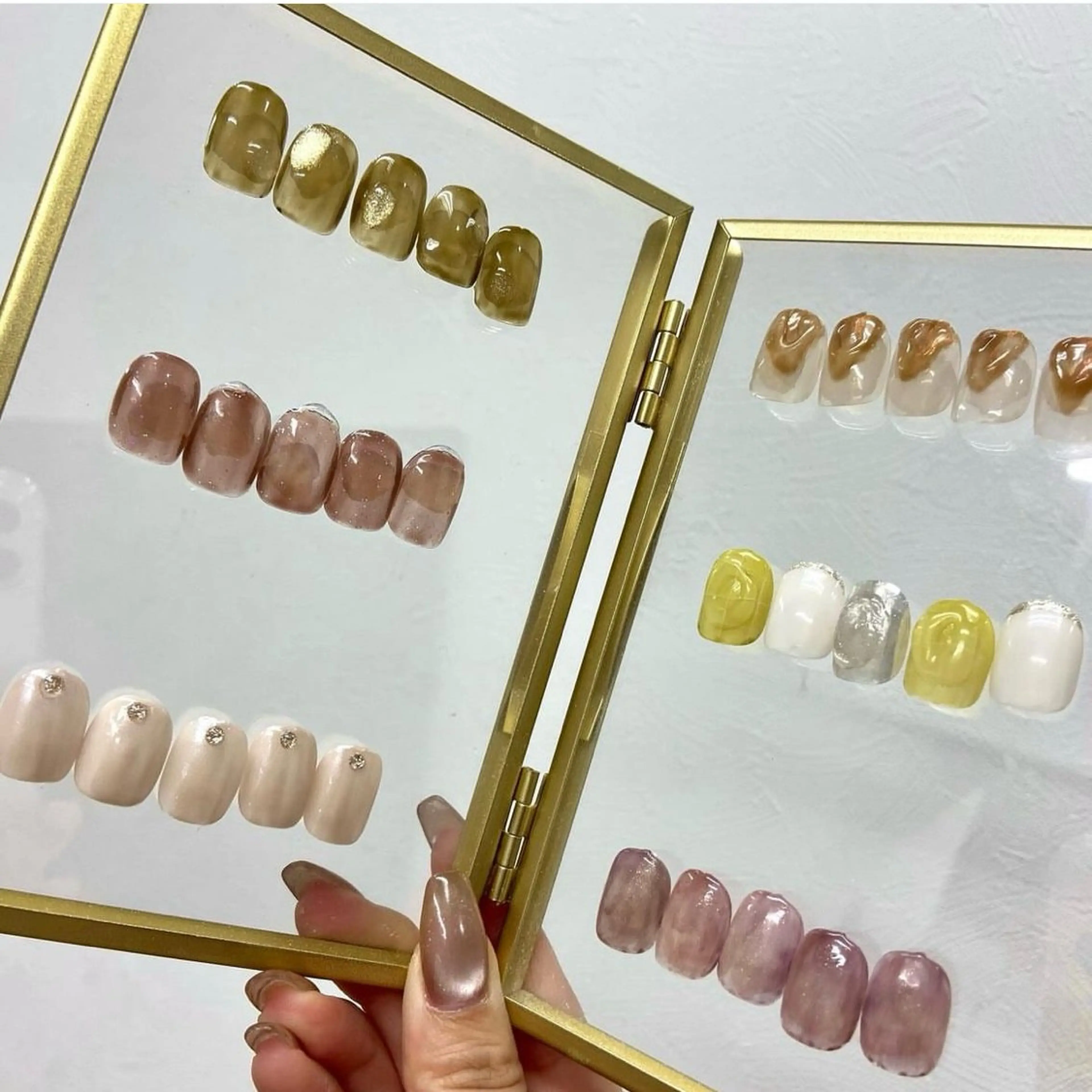 ネイル ハンドネイル nuás nail & eyeのネイルデザイン