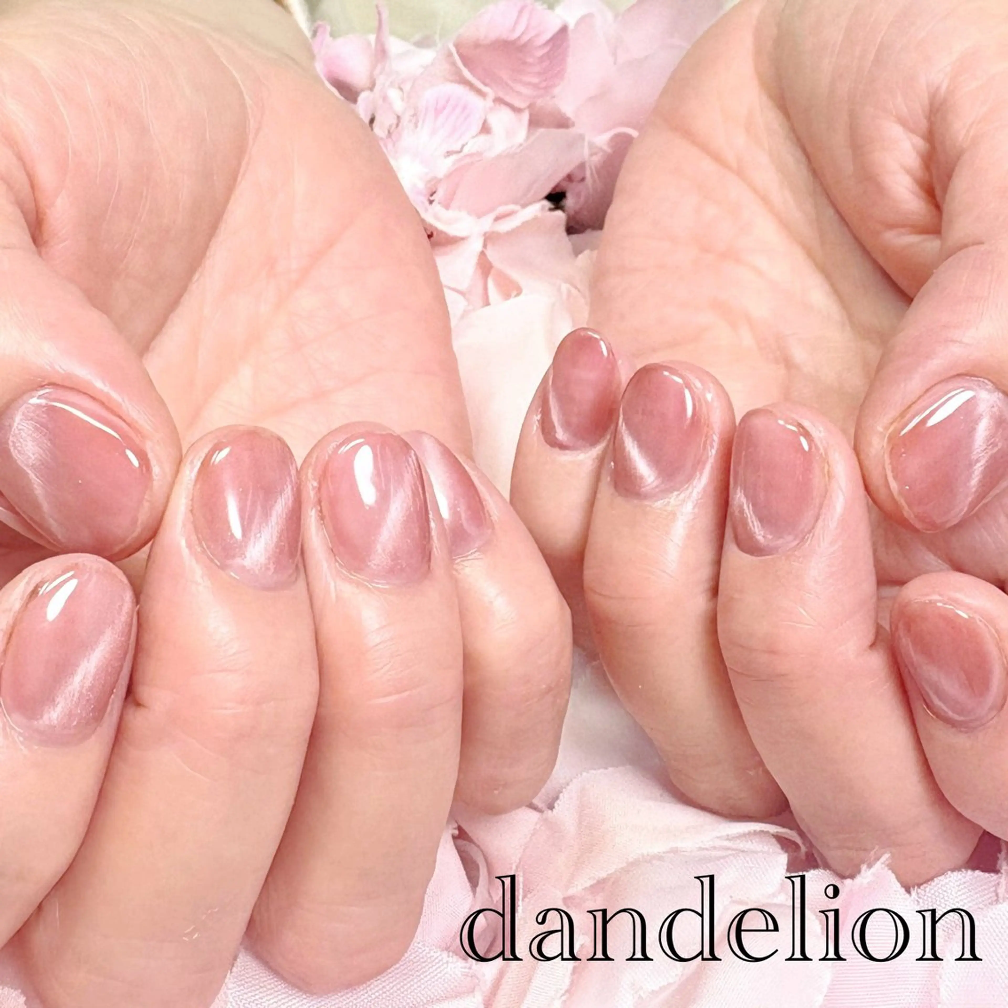 ネイル ハンドネイル ハンドケア dandelion ダンデライオンのネイルデザイン