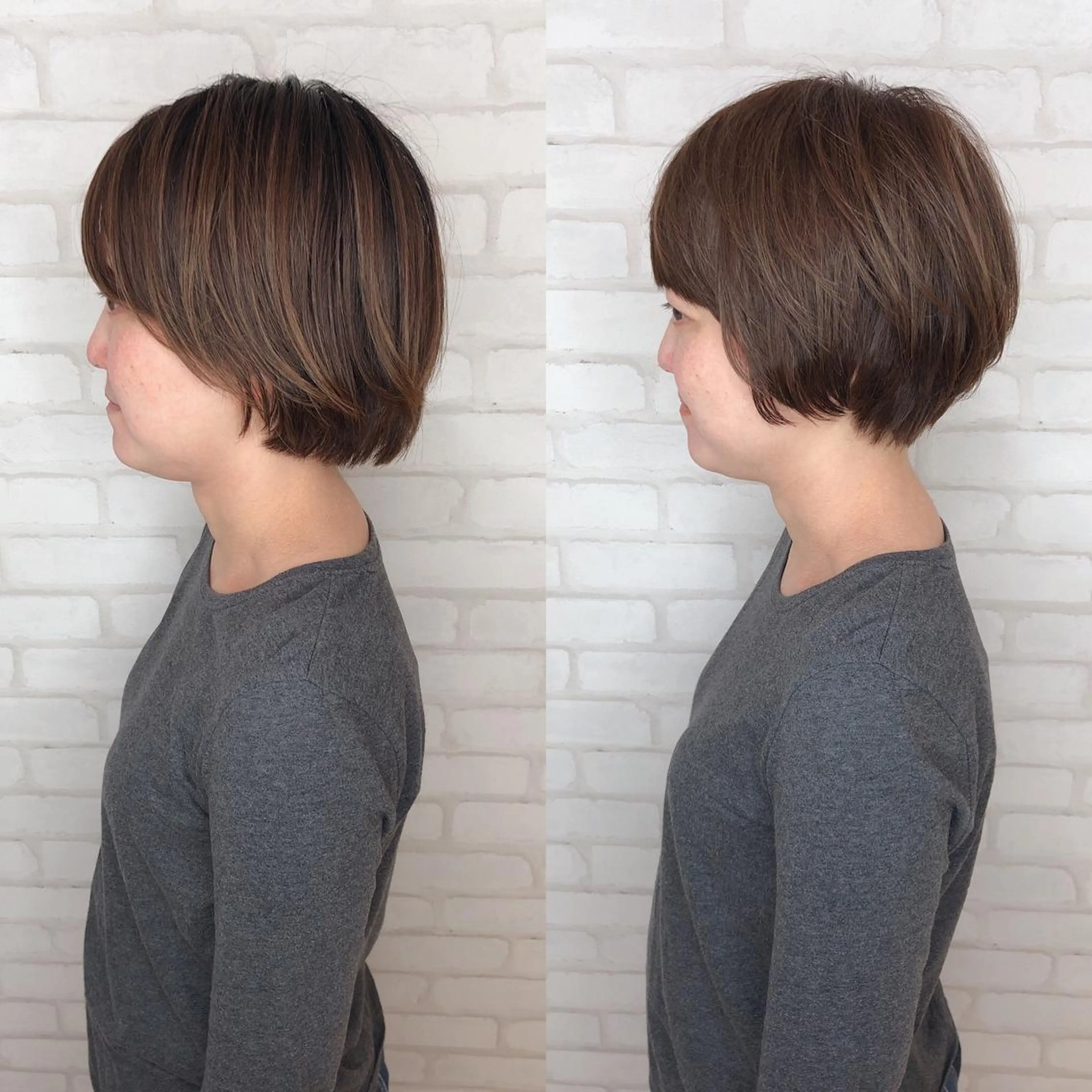 ショート アビリタ 警固のヘアスタイル