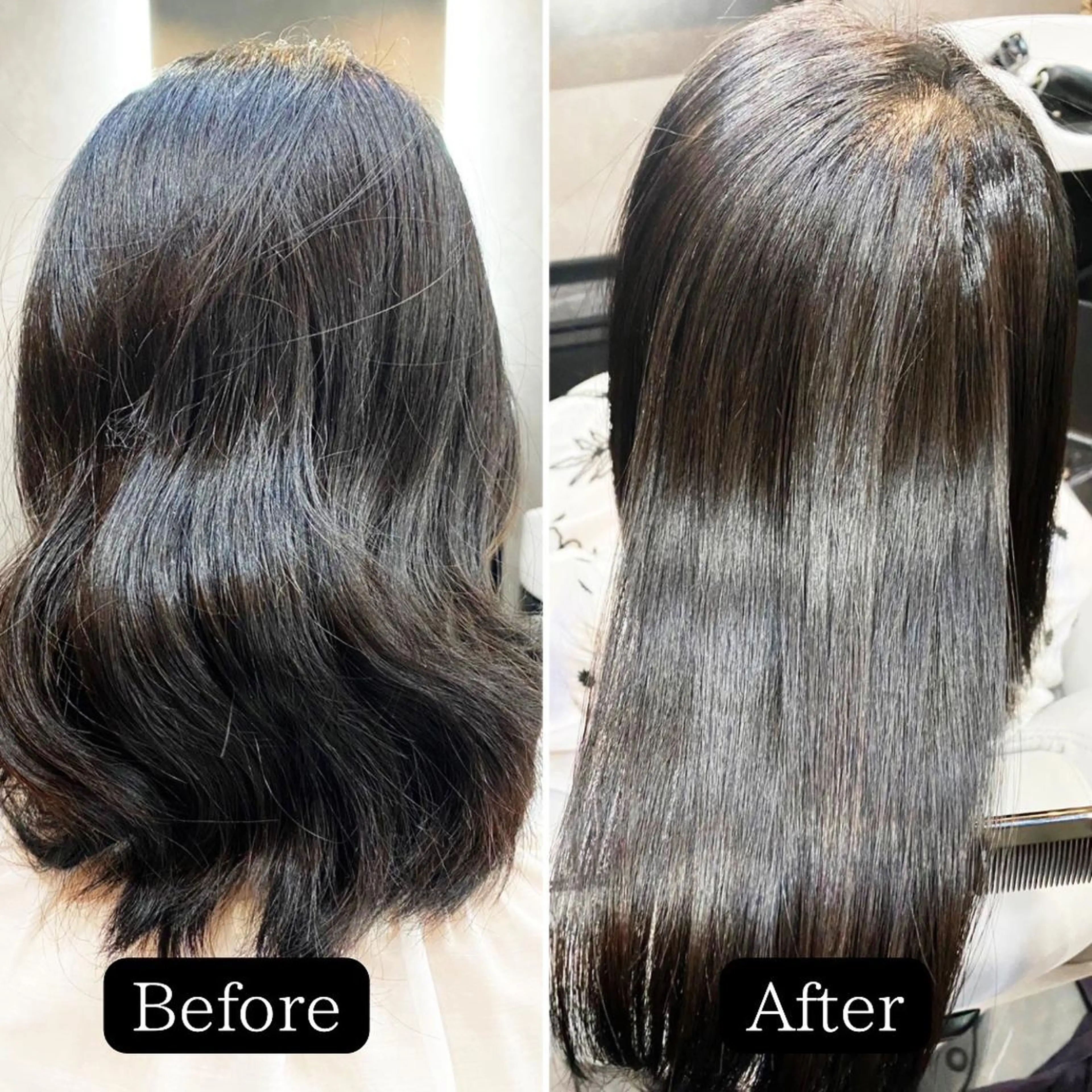 セミロング 髪質改善 【髪のお悩み改善】 輝のヘアスタイル